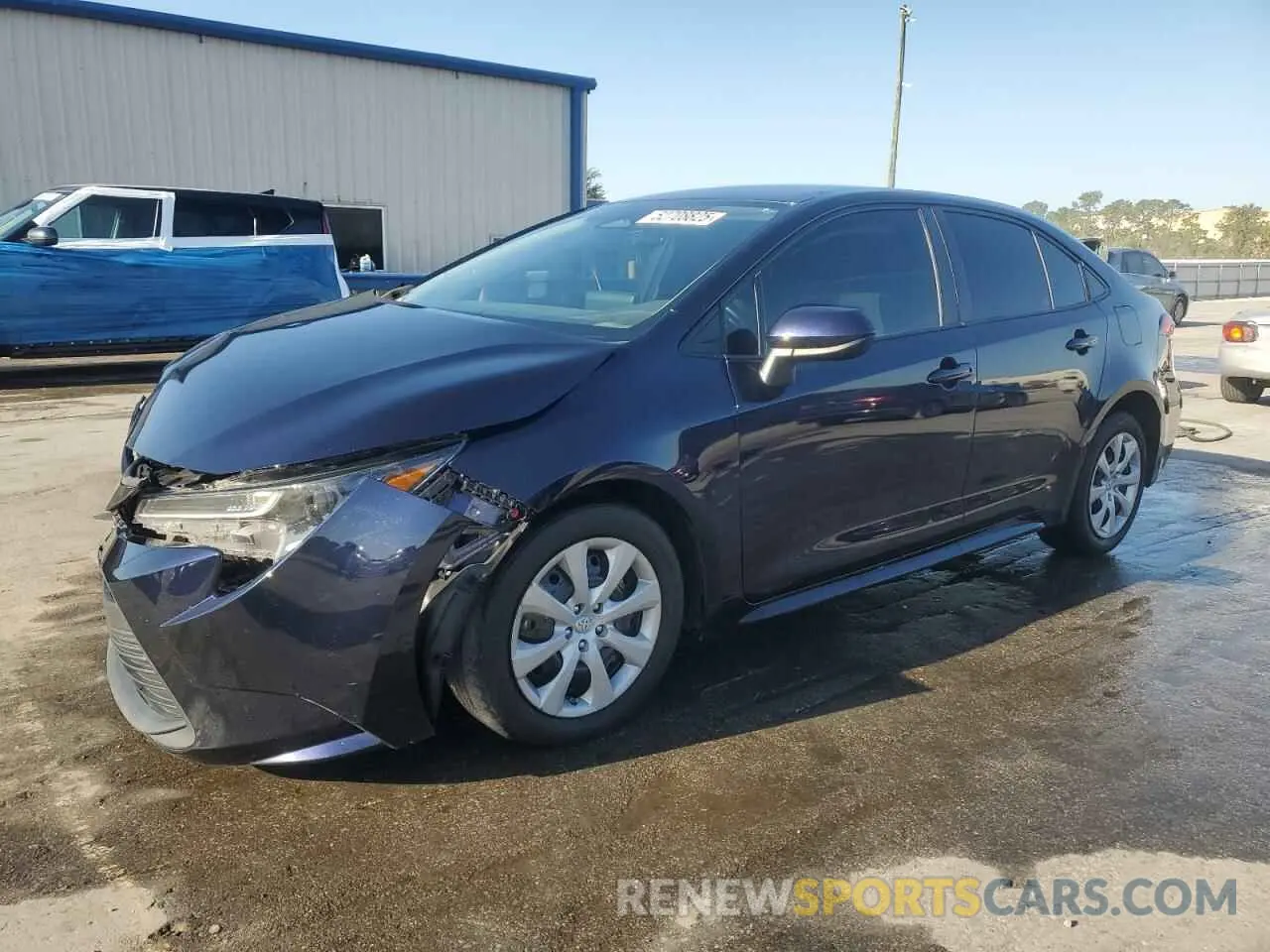 1 Photograph of a damaged car 5YFB4MDE3PP006014 TOYOTA COROLLA 2023