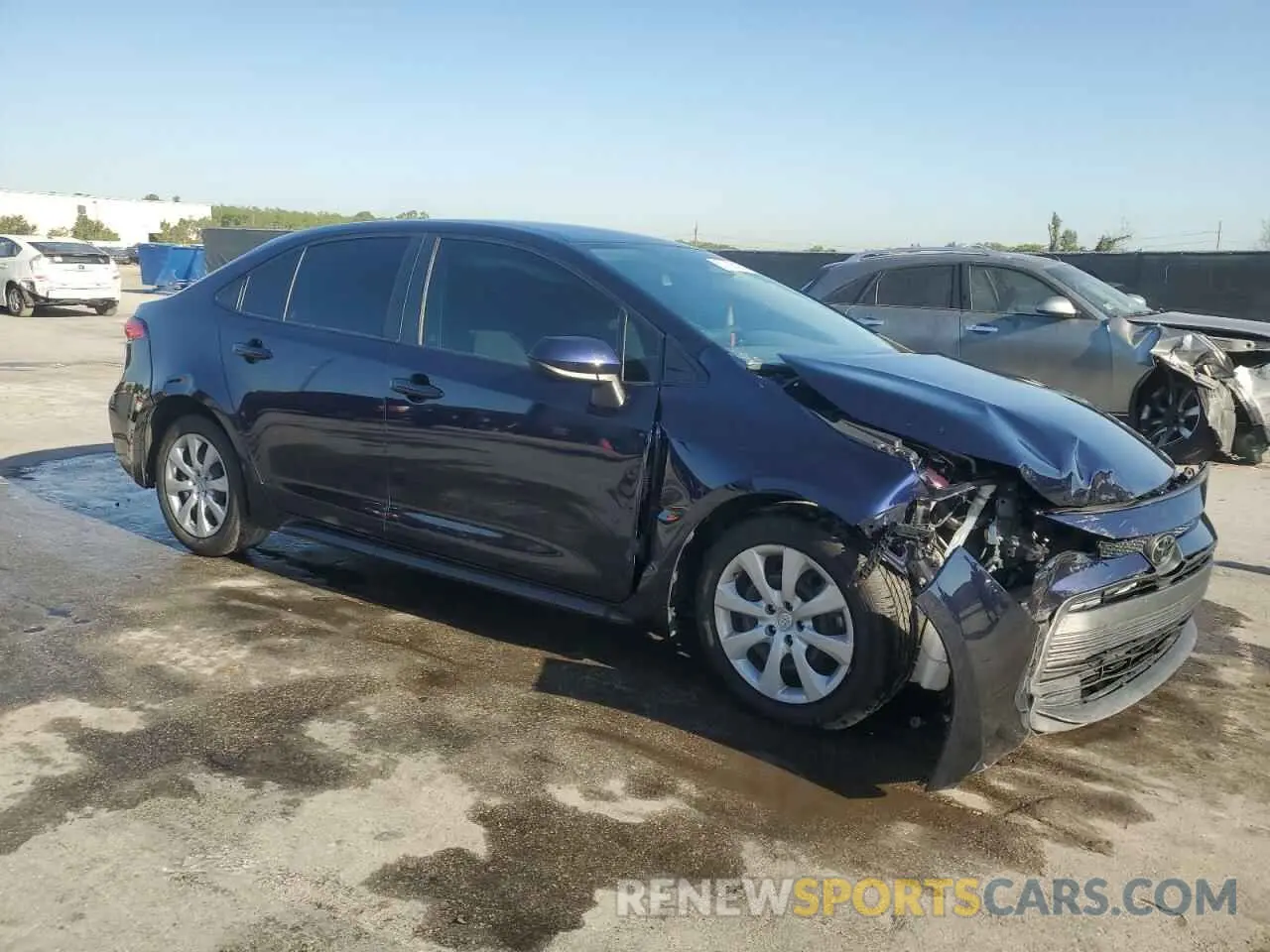 4 Photograph of a damaged car 5YFB4MDE3PP006014 TOYOTA COROLLA 2023