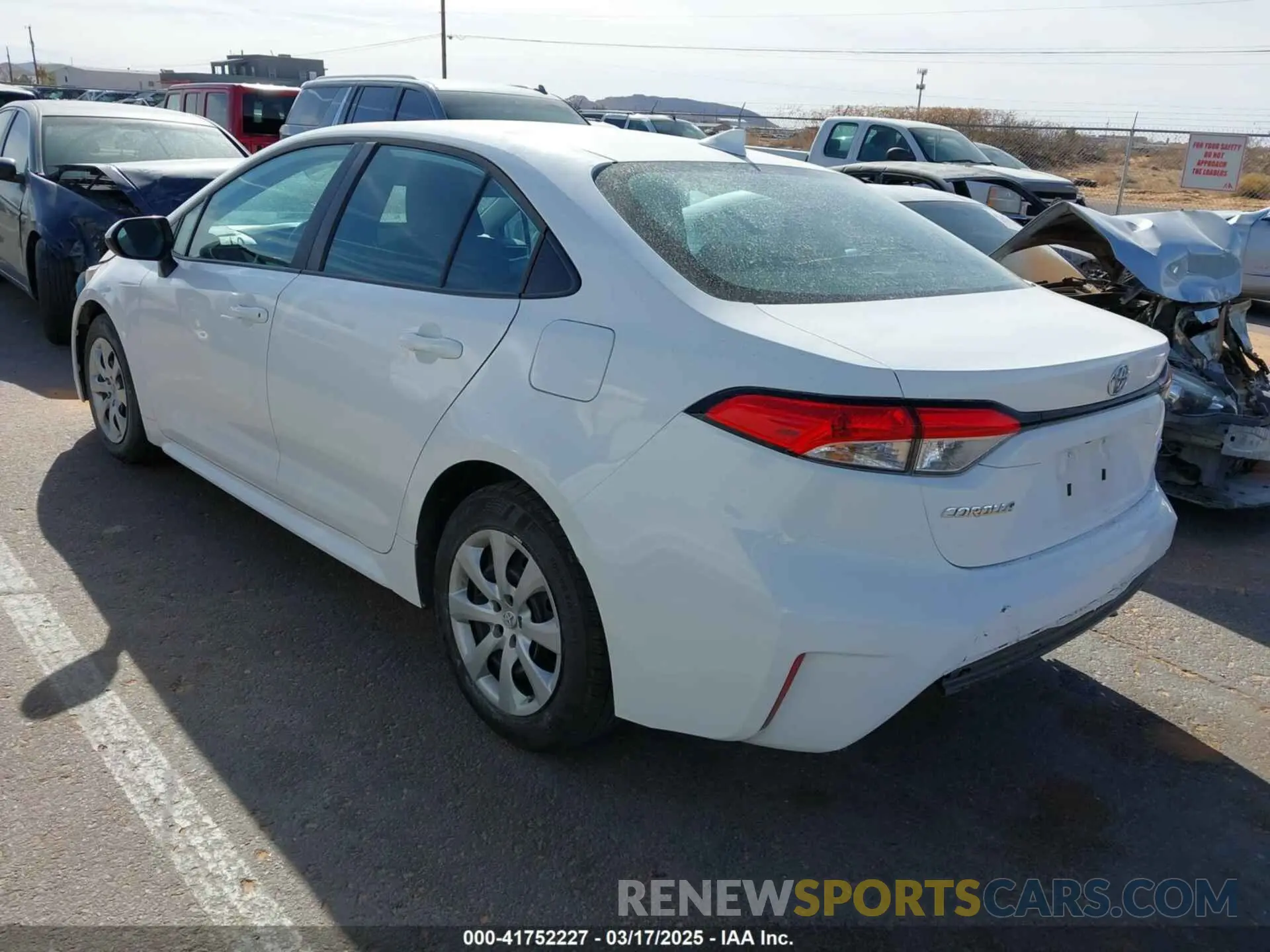 3 Photograph of a damaged car 5YFB4MDE3PP008751 TOYOTA COROLLA 2023