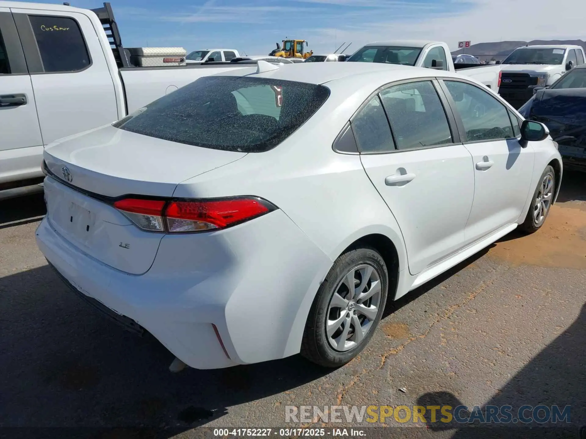 4 Photograph of a damaged car 5YFB4MDE3PP008751 TOYOTA COROLLA 2023