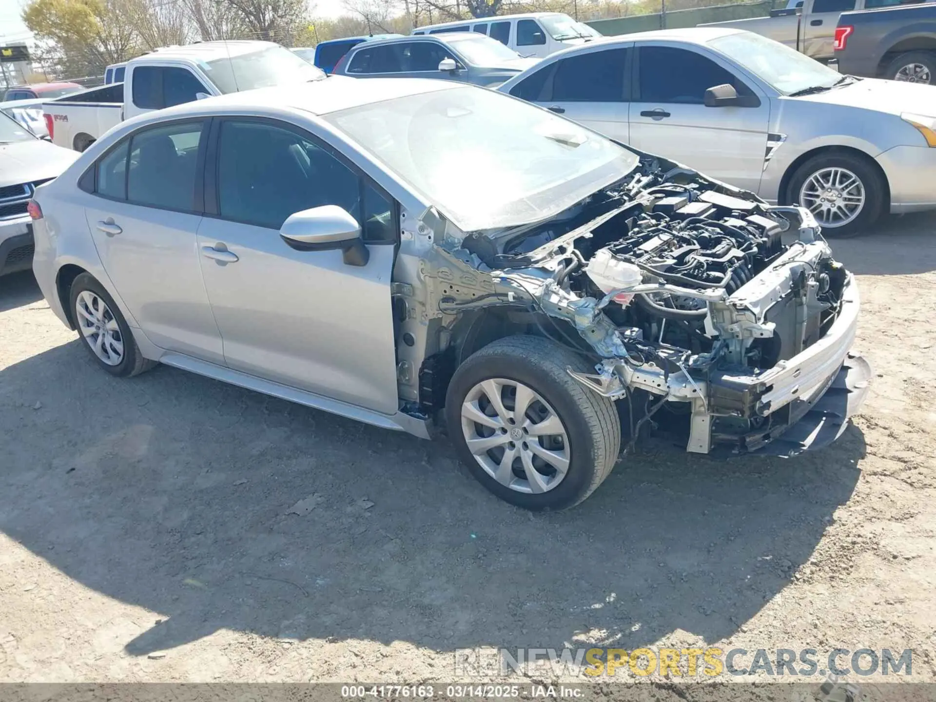1 Photograph of a damaged car 5YFB4MDE3PP011942 TOYOTA COROLLA 2023