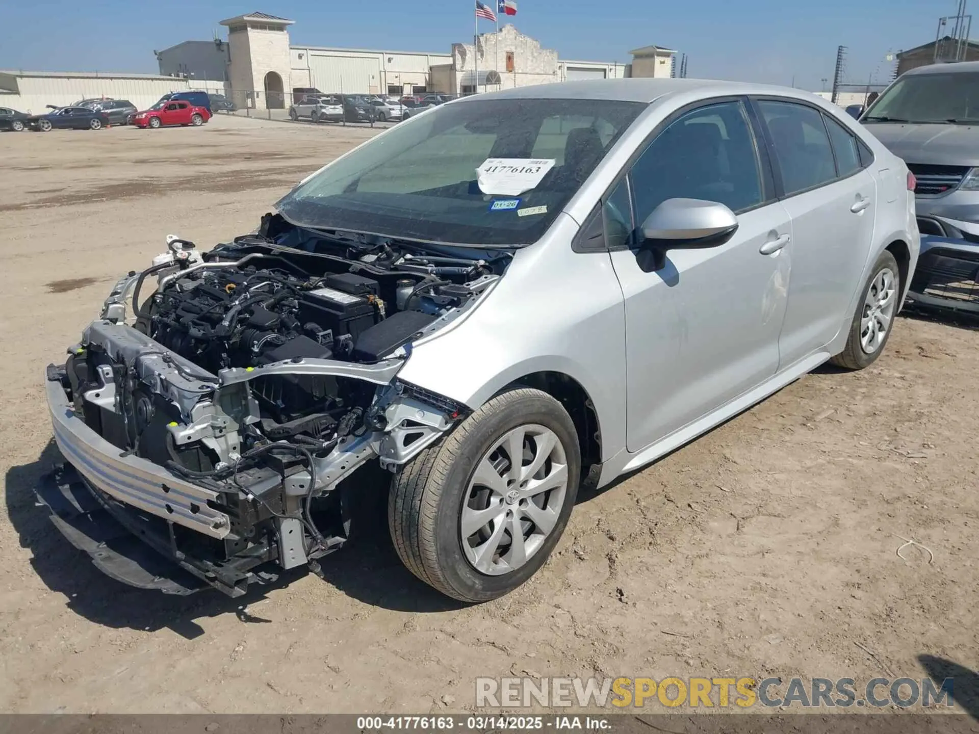 2 Photograph of a damaged car 5YFB4MDE3PP011942 TOYOTA COROLLA 2023