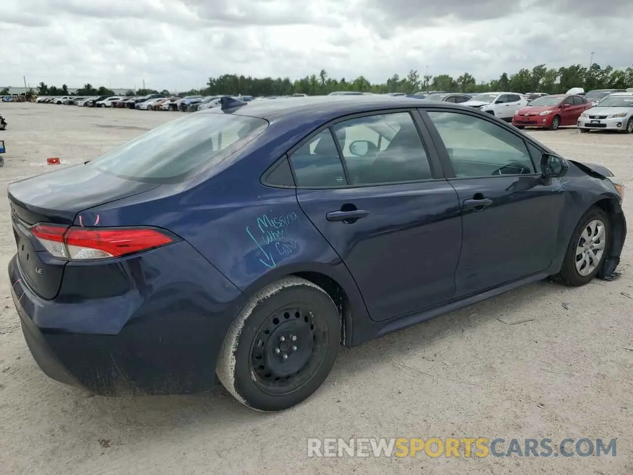 3 Photograph of a damaged car 5YFB4MDE3PP013528 TOYOTA COROLLA 2023