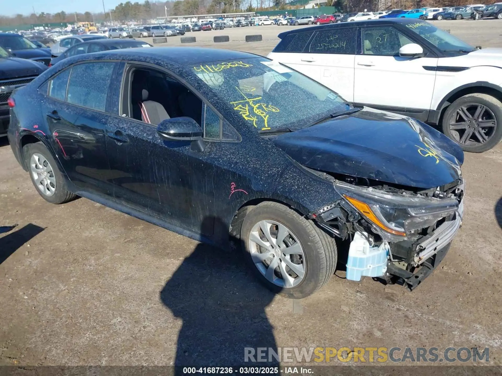 1 Photograph of a damaged car 5YFB4MDE3PP019748 TOYOTA COROLLA 2023
