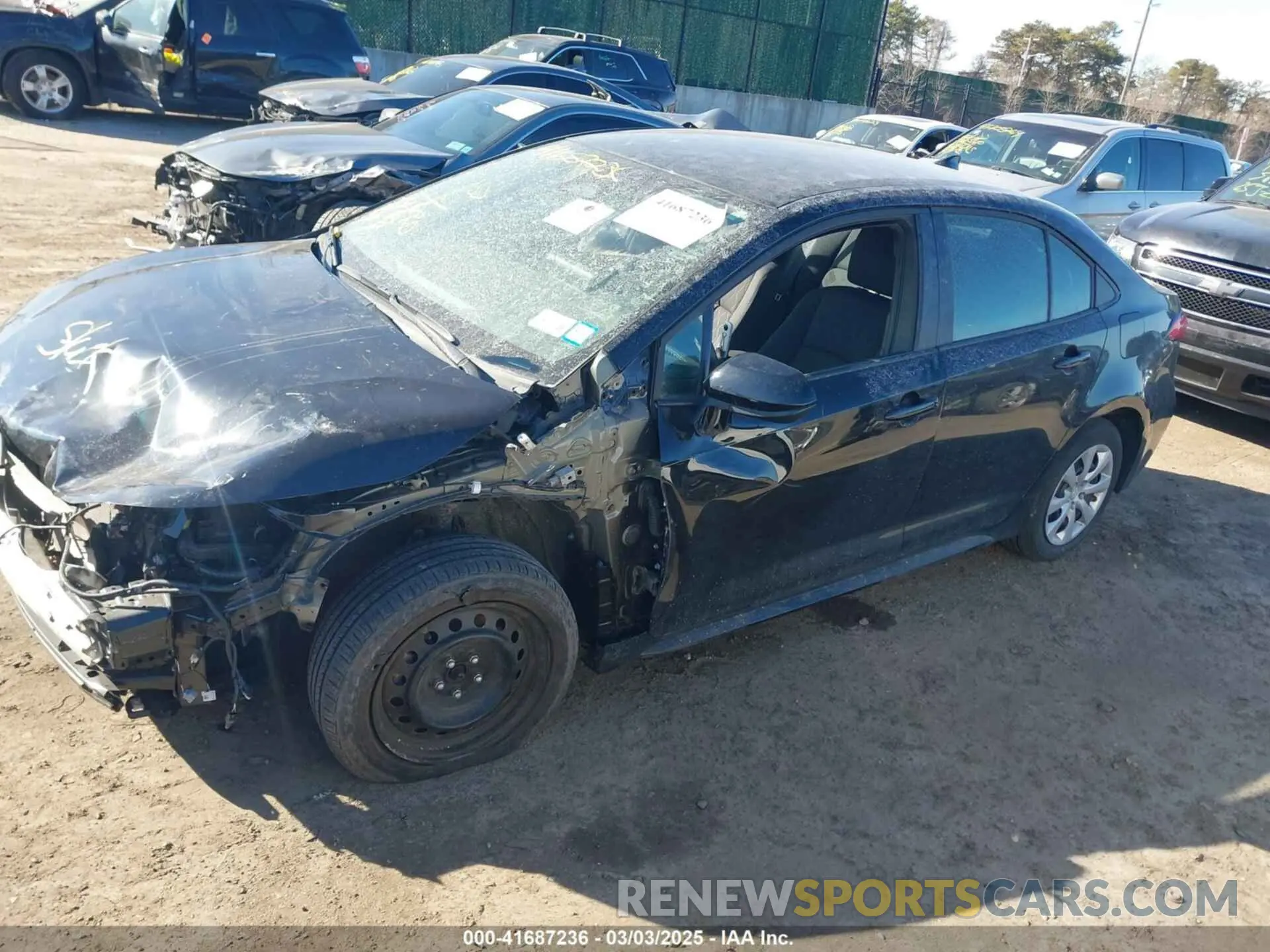 14 Photograph of a damaged car 5YFB4MDE3PP019748 TOYOTA COROLLA 2023