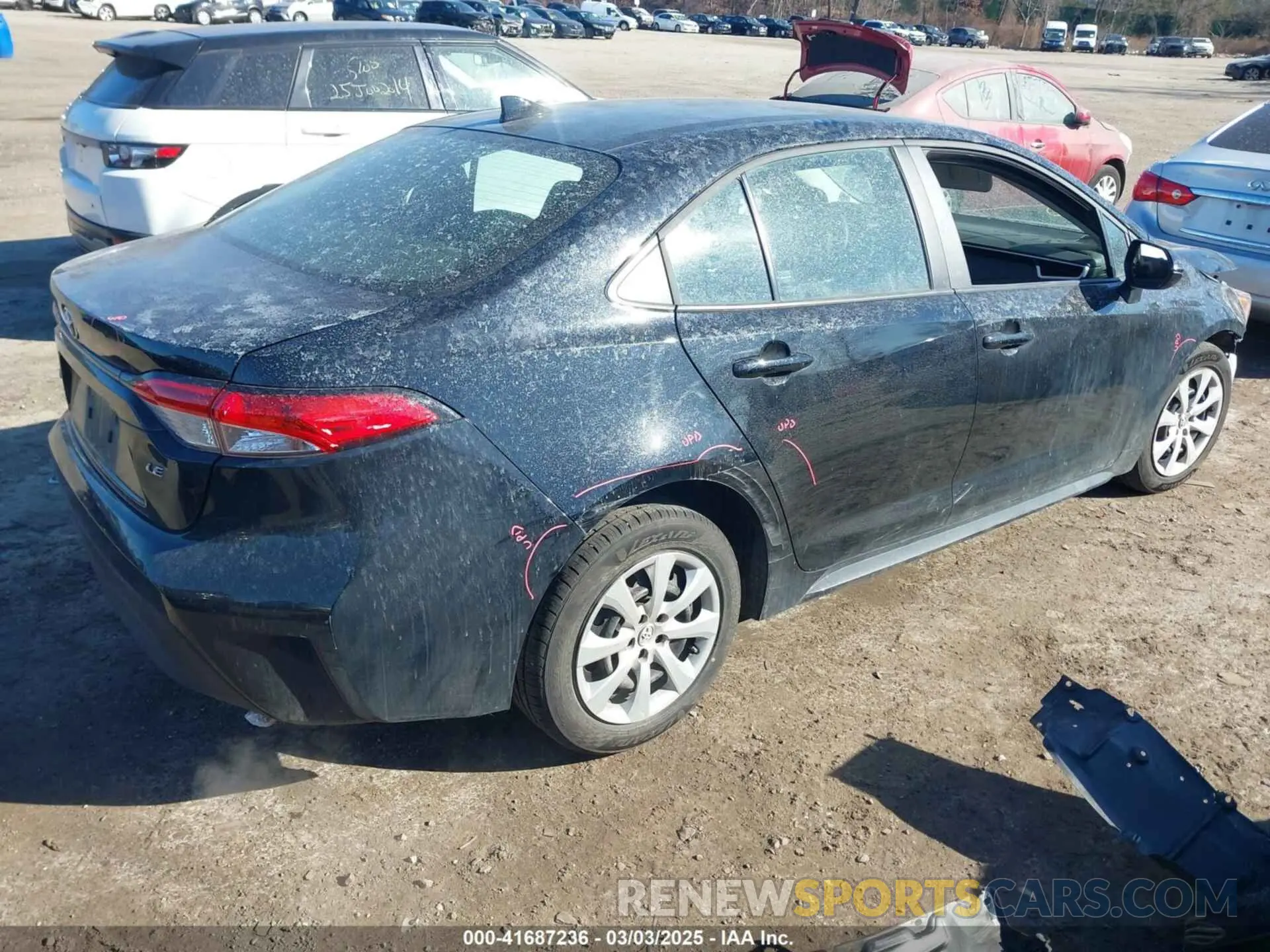 4 Photograph of a damaged car 5YFB4MDE3PP019748 TOYOTA COROLLA 2023