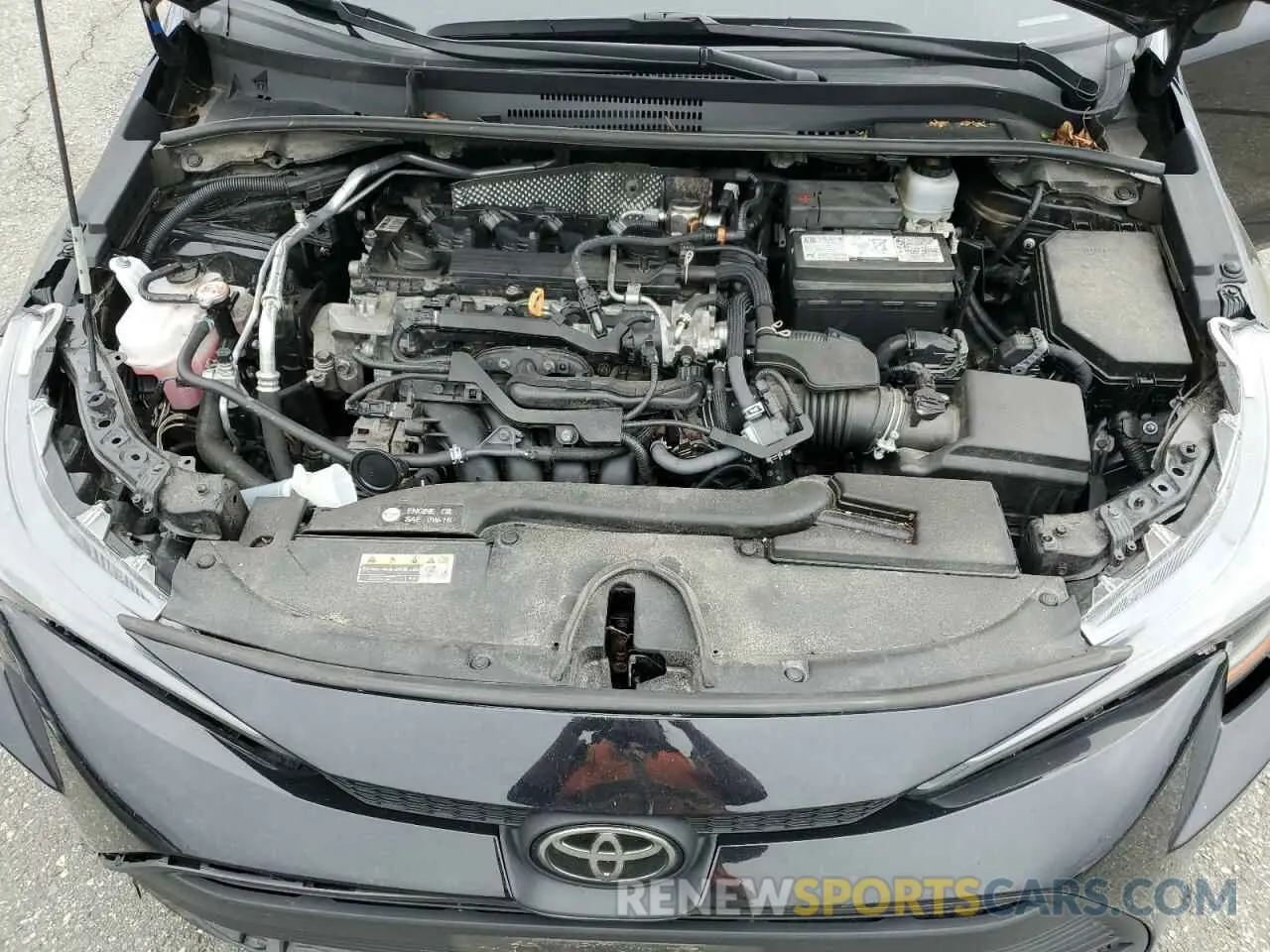 11 Photograph of a damaged car 5YFB4MDE3PP021614 TOYOTA COROLLA 2023