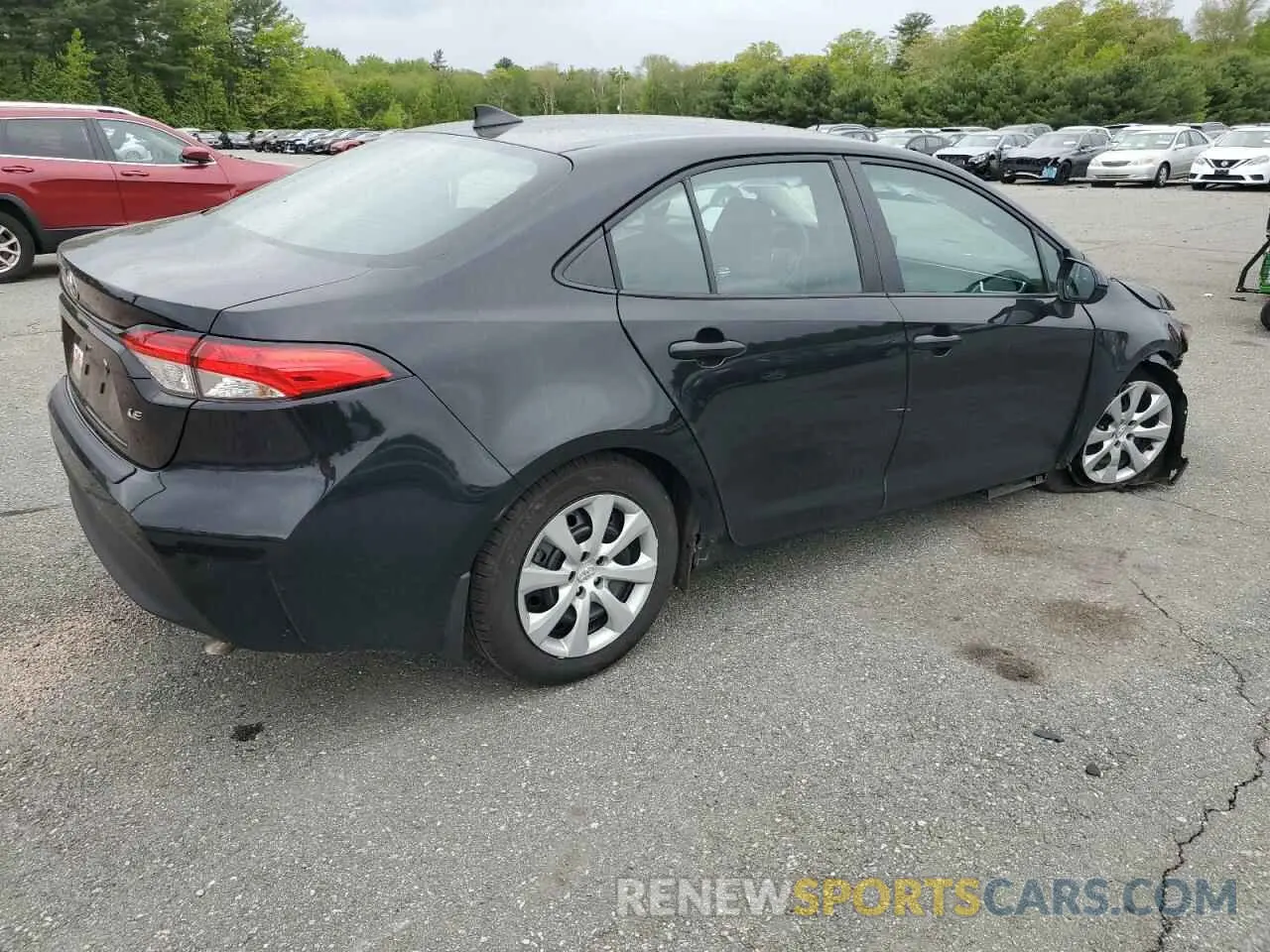 3 Photograph of a damaged car 5YFB4MDE3PP021614 TOYOTA COROLLA 2023