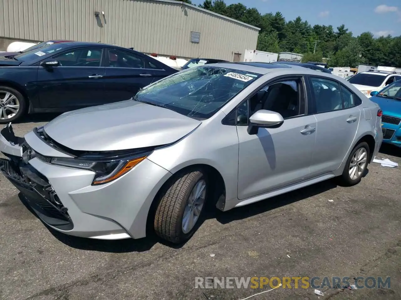 1 Photograph of a damaged car 5YFB4MDE3PP026215 TOYOTA COROLLA 2023