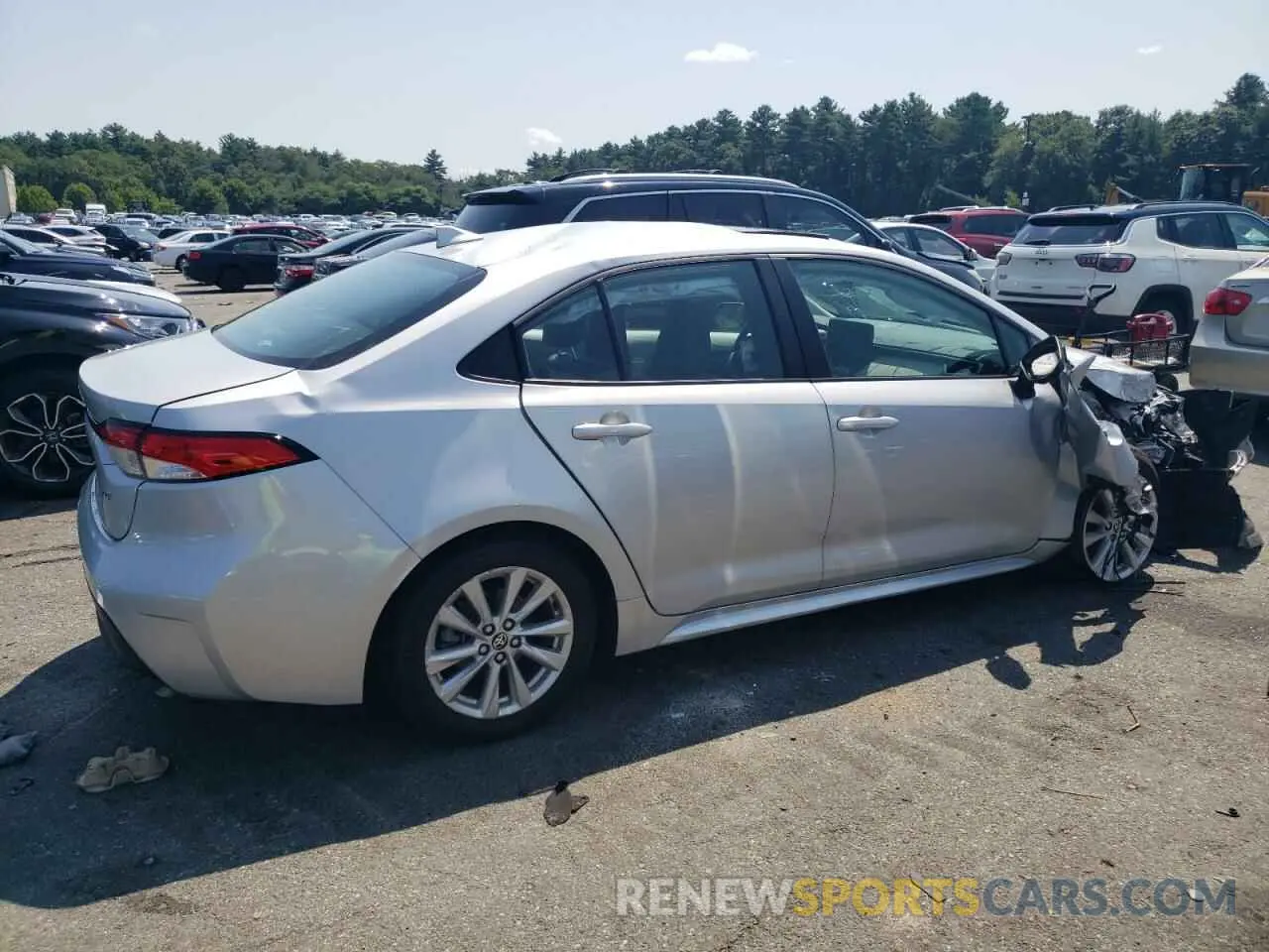 3 Photograph of a damaged car 5YFB4MDE3PP026215 TOYOTA COROLLA 2023