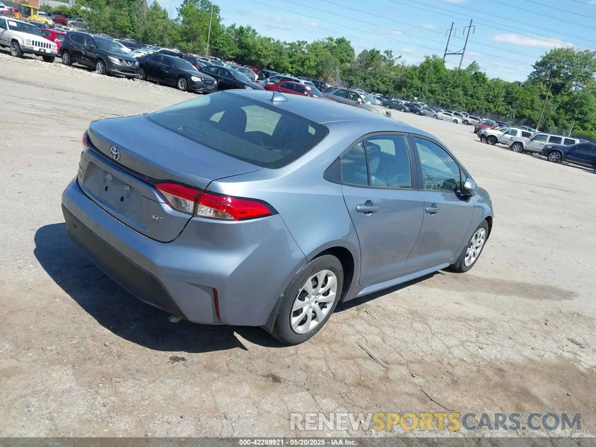 4 Photograph of a damaged car 5YFB4MDE3PP030443 TOYOTA COROLLA 2023
