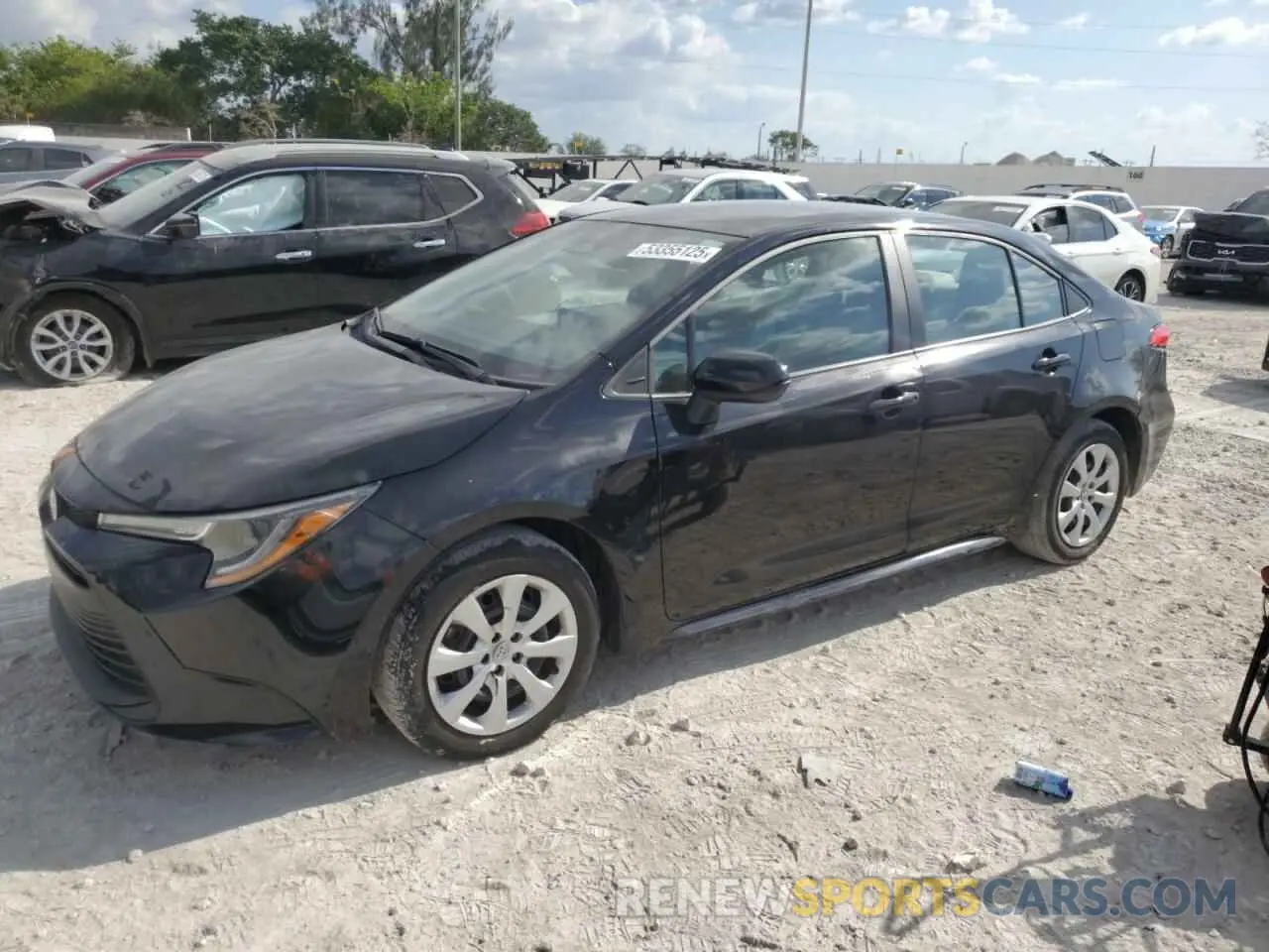1 Photograph of a damaged car 5YFB4MDE3PP036839 TOYOTA COROLLA 2023