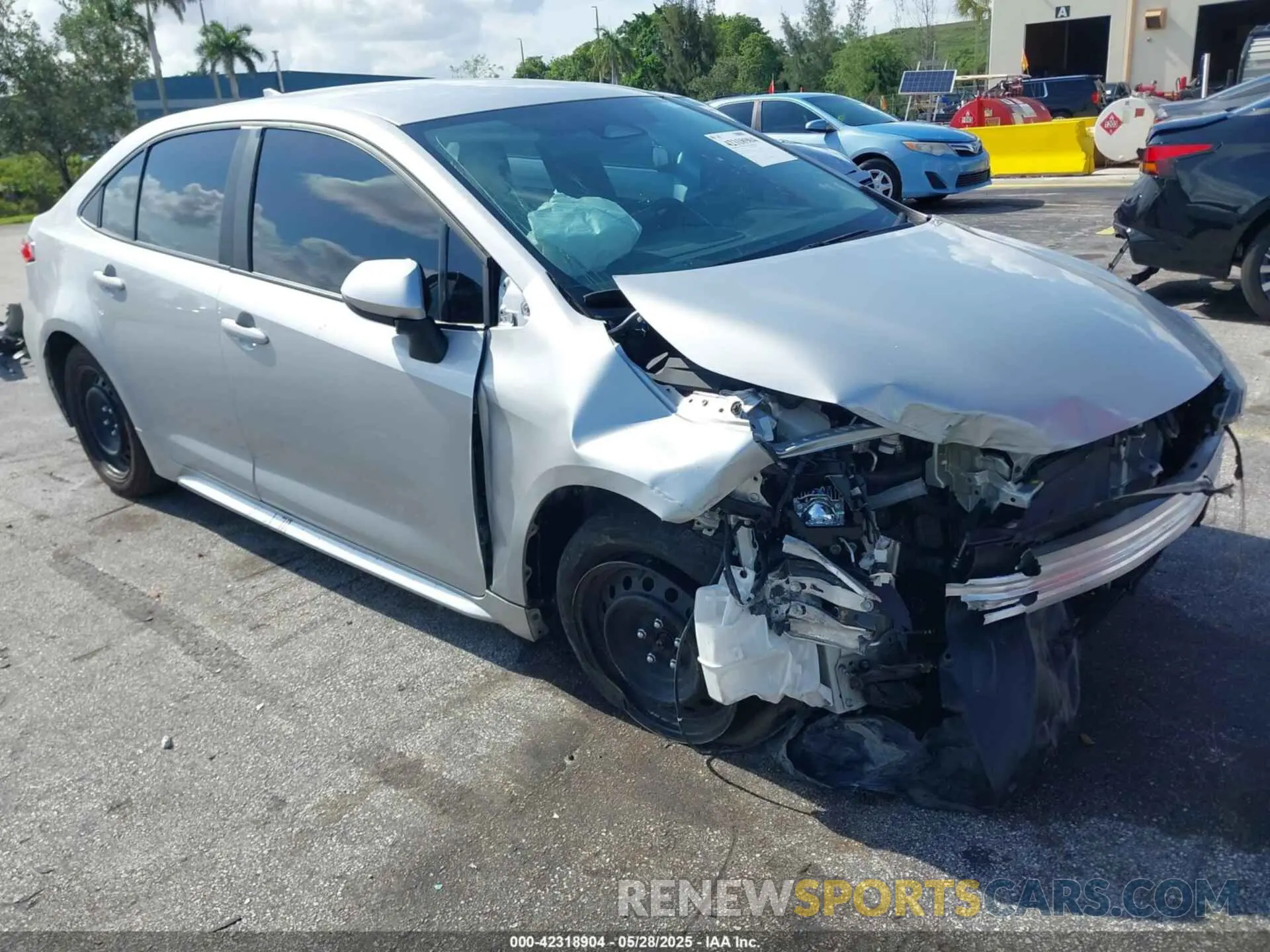 1 Photograph of a damaged car 5YFB4MDE3PP044780 TOYOTA COROLLA 2023