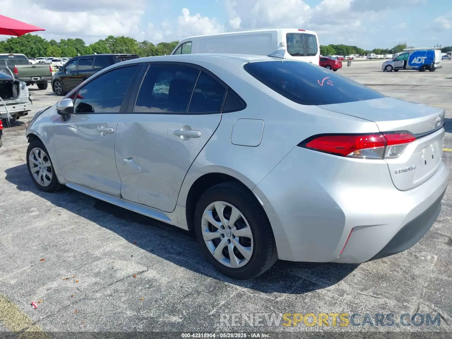 3 Photograph of a damaged car 5YFB4MDE3PP044780 TOYOTA COROLLA 2023