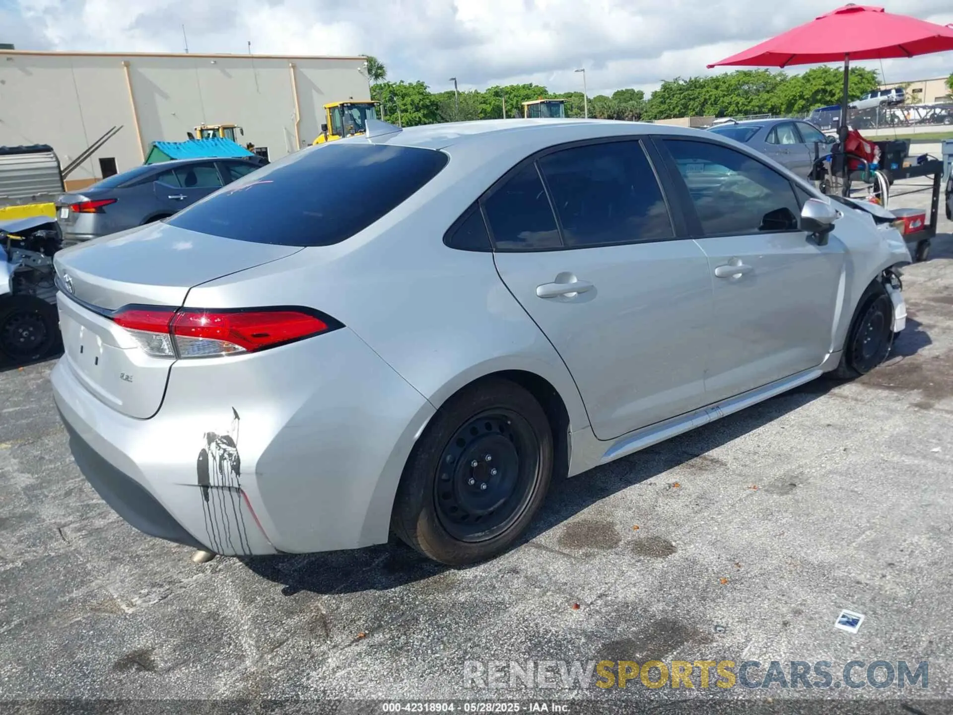 4 Photograph of a damaged car 5YFB4MDE3PP044780 TOYOTA COROLLA 2023