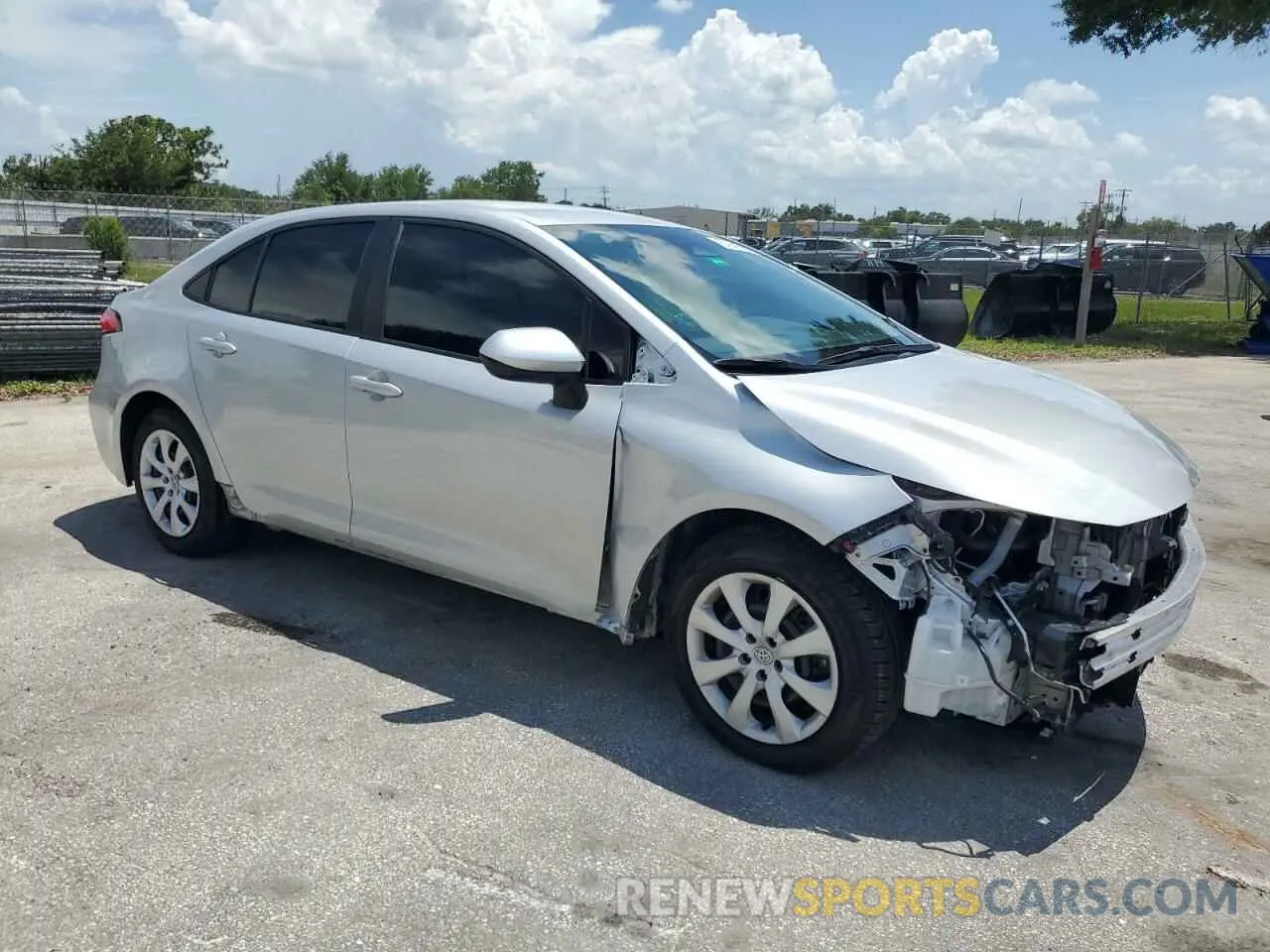 4 Photograph of a damaged car 5YFB4MDE3PP046710 TOYOTA COROLLA 2023