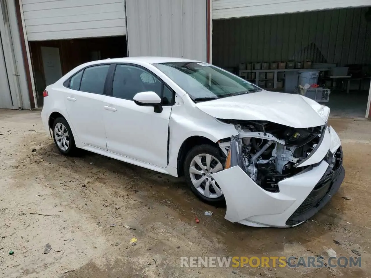 4 Photograph of a damaged car 5YFB4MDE3PP048330 TOYOTA COROLLA 2023