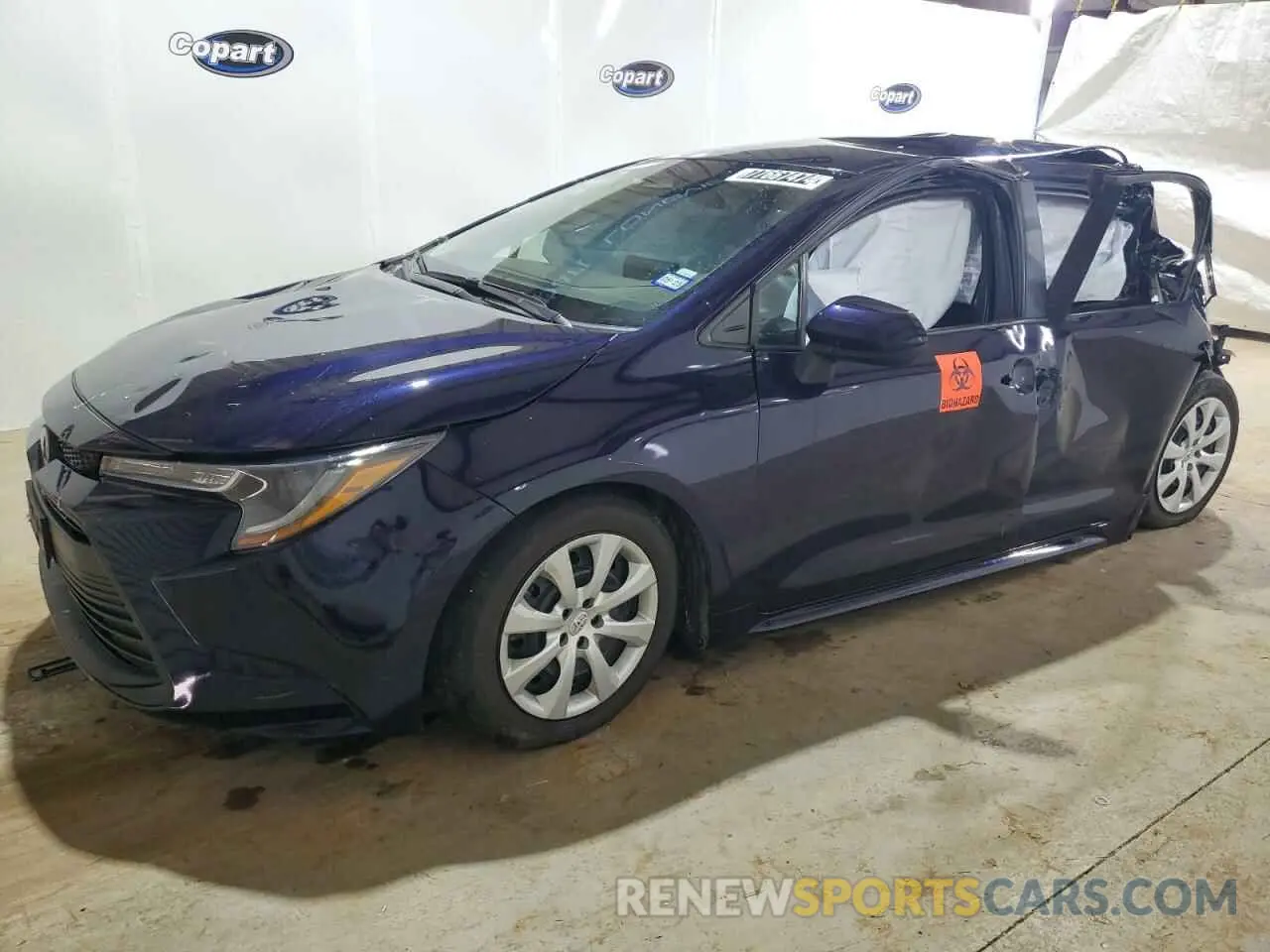 1 Photograph of a damaged car 5YFB4MDE3PP048974 TOYOTA COROLLA 2023