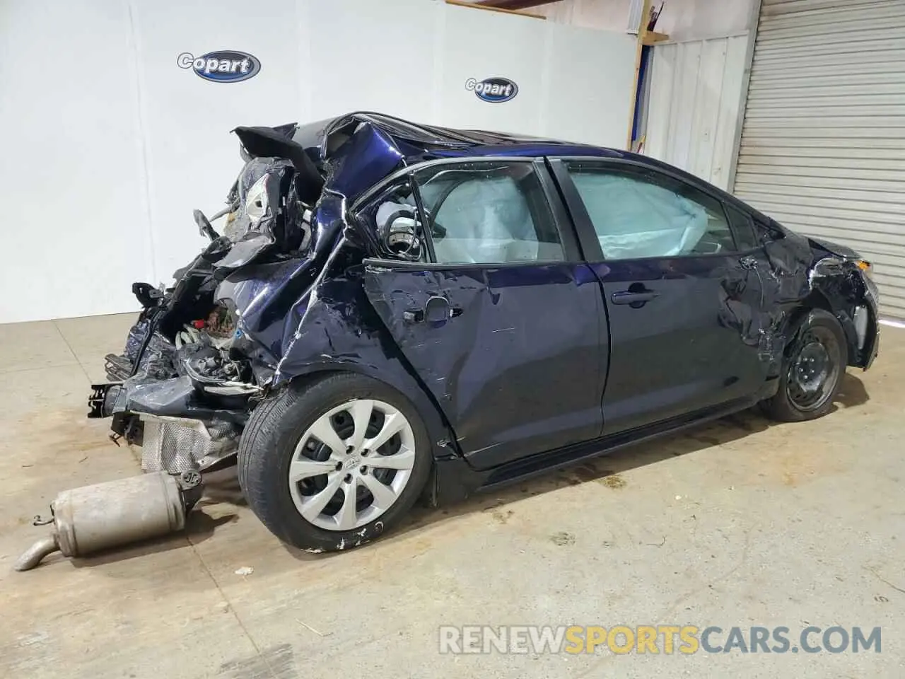 3 Photograph of a damaged car 5YFB4MDE3PP048974 TOYOTA COROLLA 2023