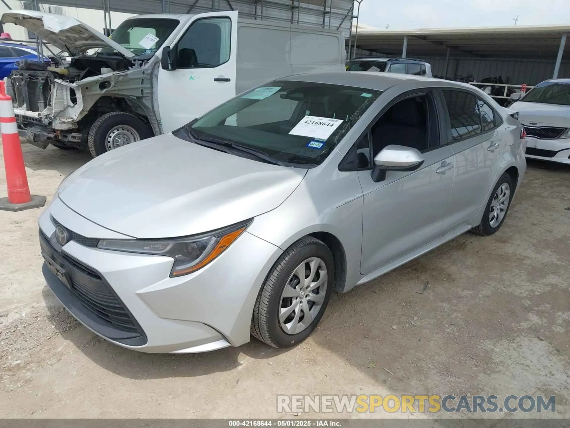 2 Photograph of a damaged car 5YFB4MDE3PP053057 TOYOTA COROLLA 2023