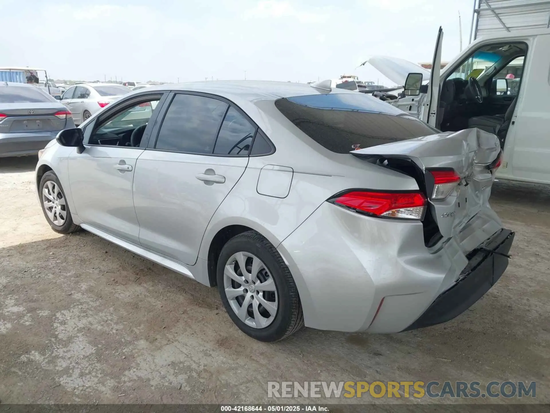 3 Photograph of a damaged car 5YFB4MDE3PP053057 TOYOTA COROLLA 2023