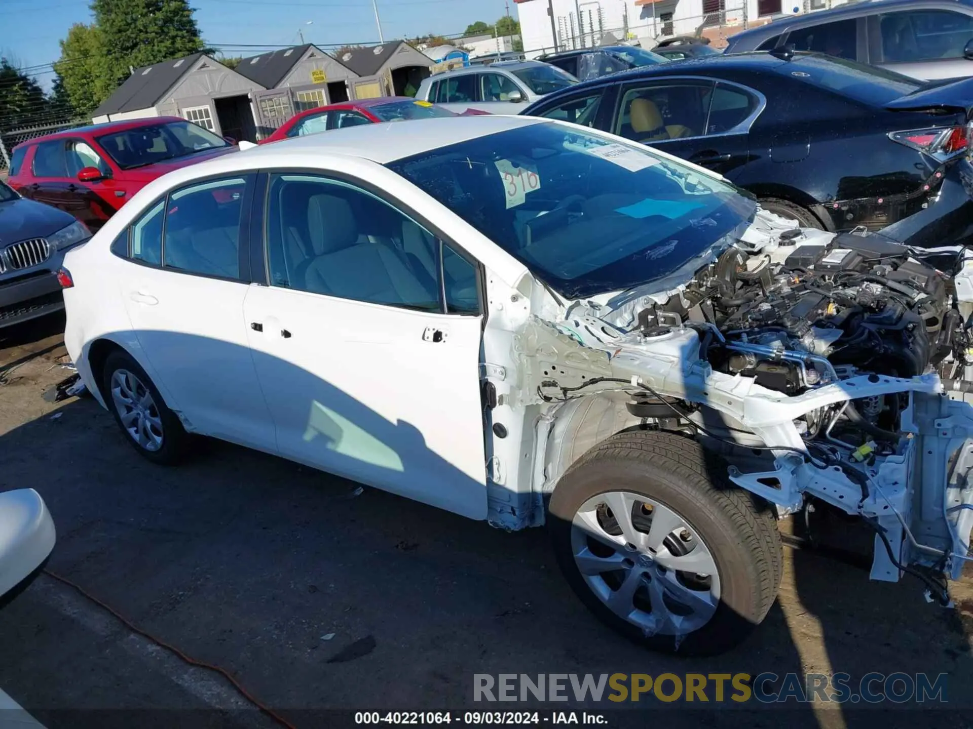 14 Photograph of a damaged car 5YFB4MDE3PP059957 TOYOTA COROLLA 2023