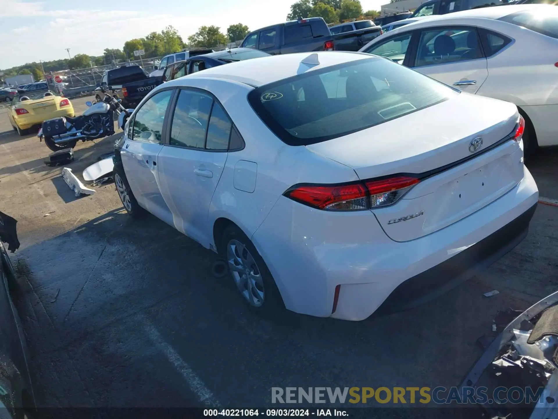 3 Photograph of a damaged car 5YFB4MDE3PP059957 TOYOTA COROLLA 2023