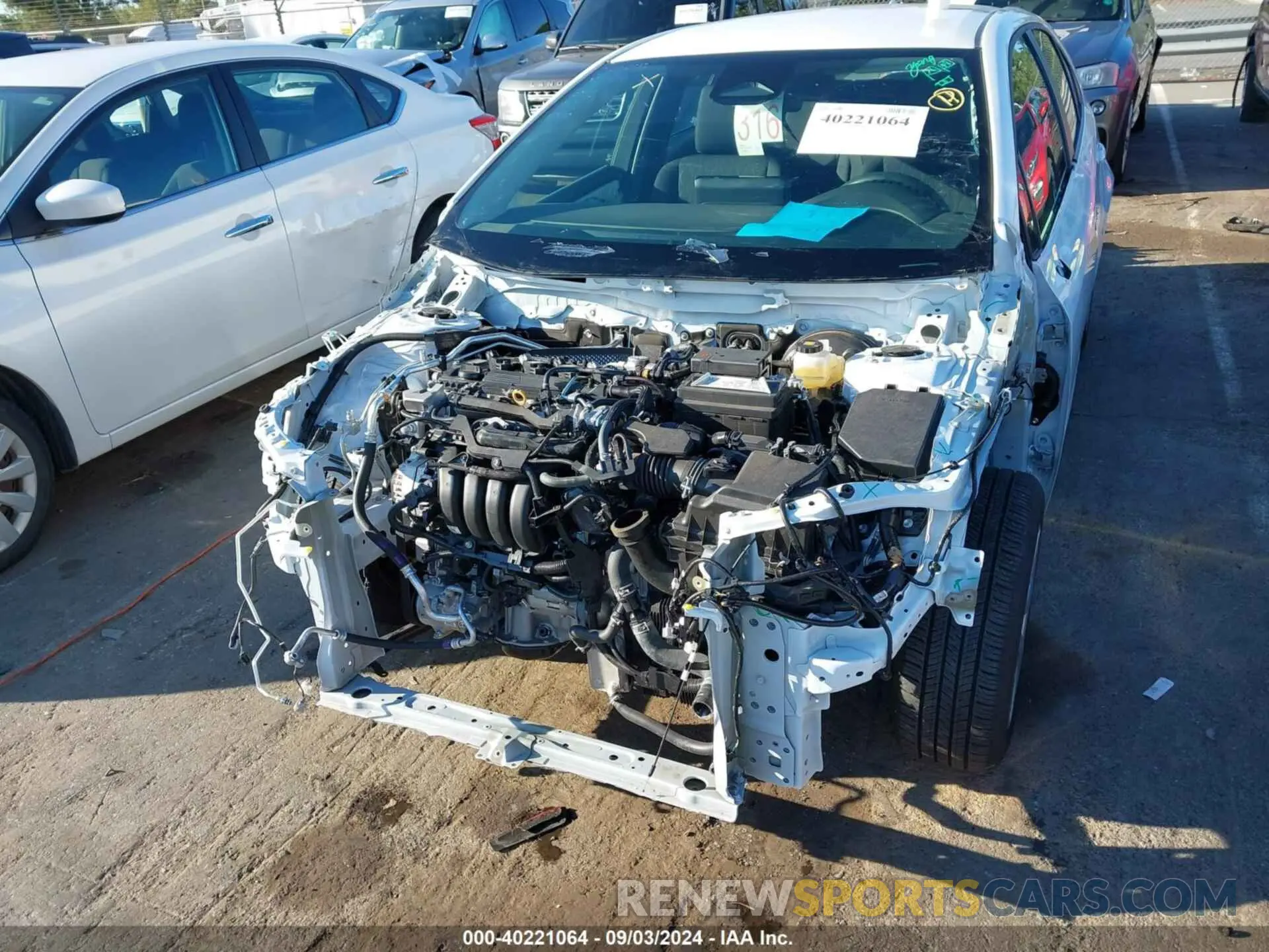 6 Photograph of a damaged car 5YFB4MDE3PP059957 TOYOTA COROLLA 2023