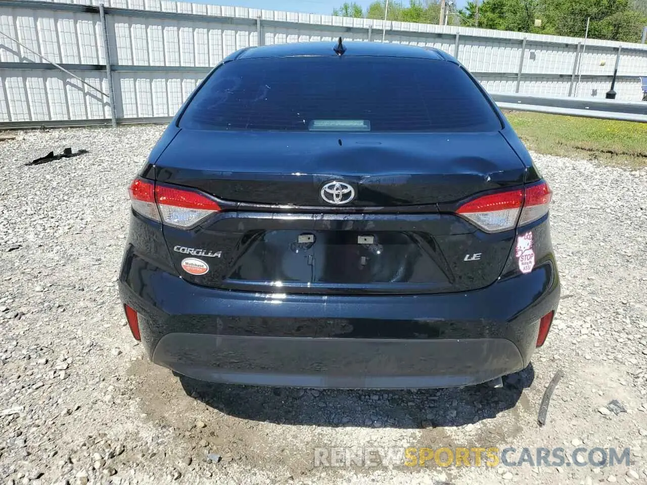 6 Photograph of a damaged car 5YFB4MDE3PP062955 TOYOTA COROLLA 2023