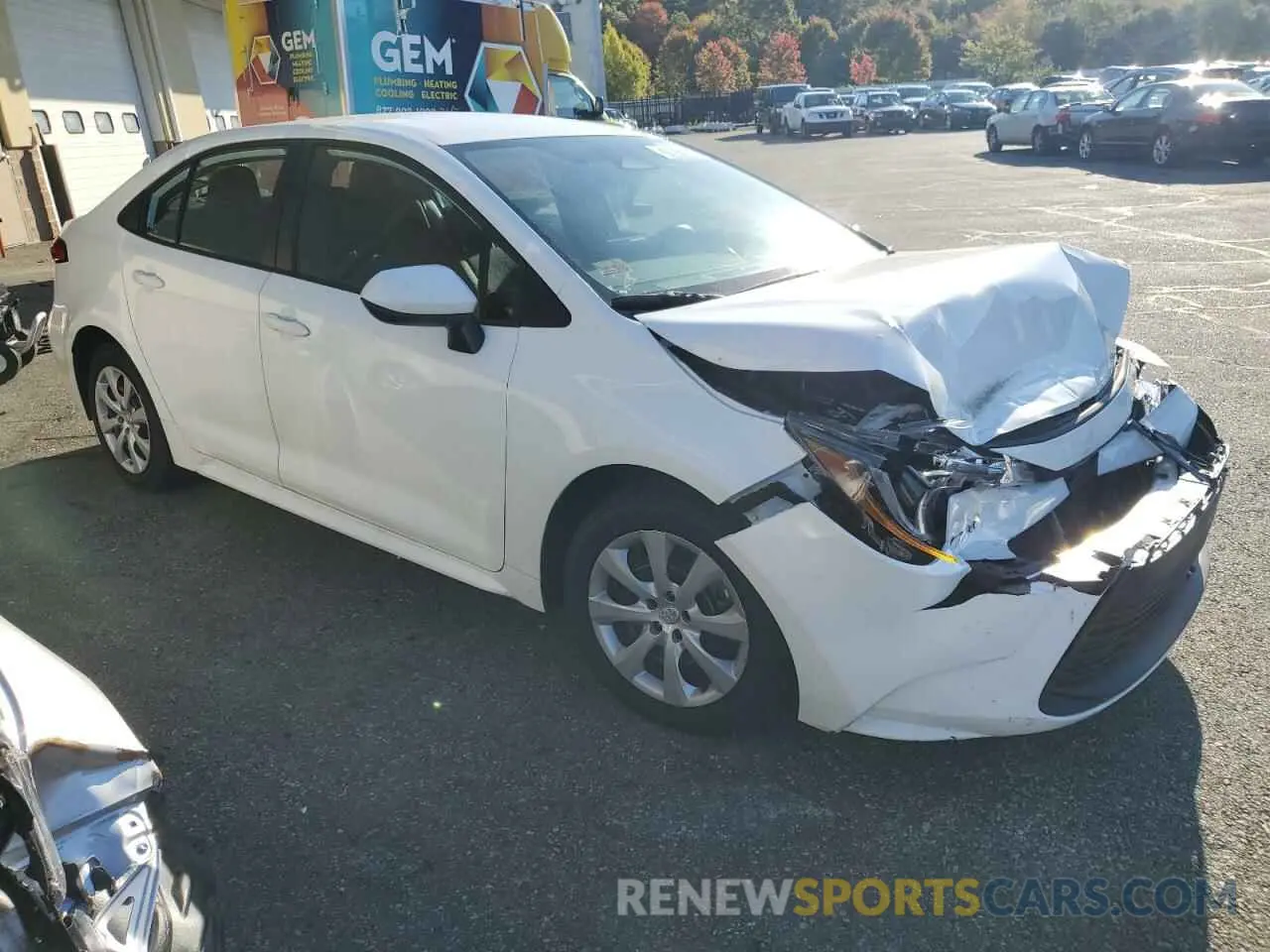 4 Photograph of a damaged car 5YFB4MDE3PP064575 TOYOTA COROLLA 2023