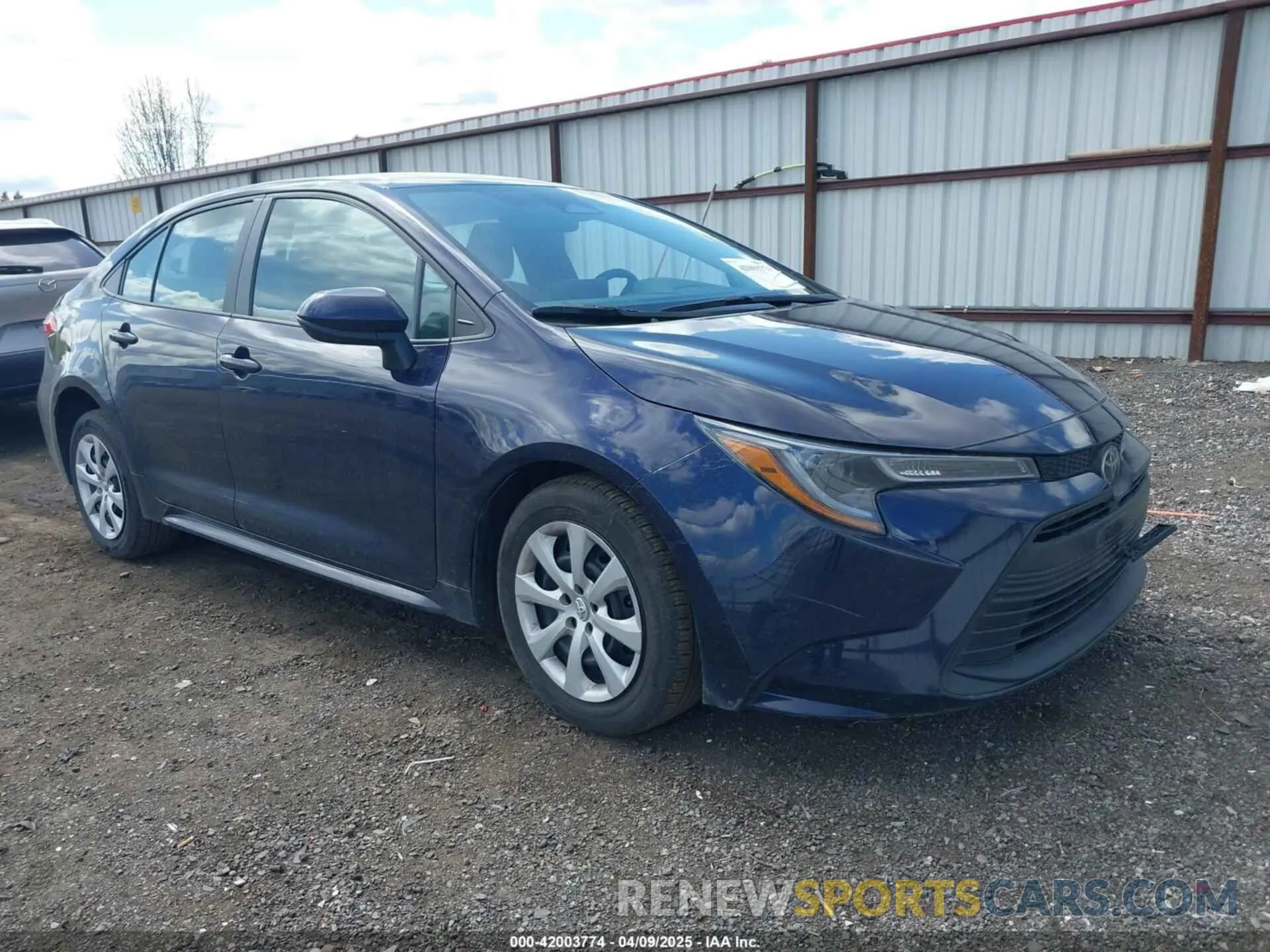 1 Photograph of a damaged car 5YFB4MDE3PP068965 TOYOTA COROLLA 2023