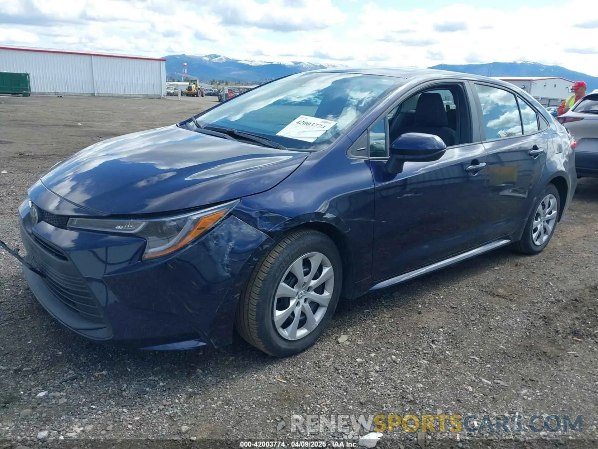 2 Photograph of a damaged car 5YFB4MDE3PP068965 TOYOTA COROLLA 2023
