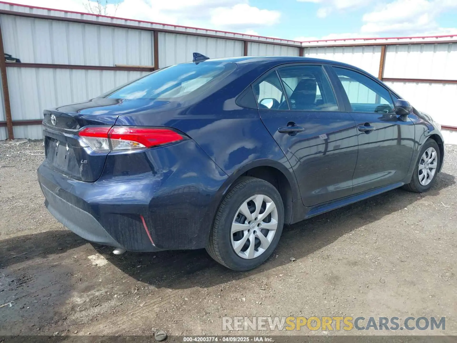4 Photograph of a damaged car 5YFB4MDE3PP068965 TOYOTA COROLLA 2023