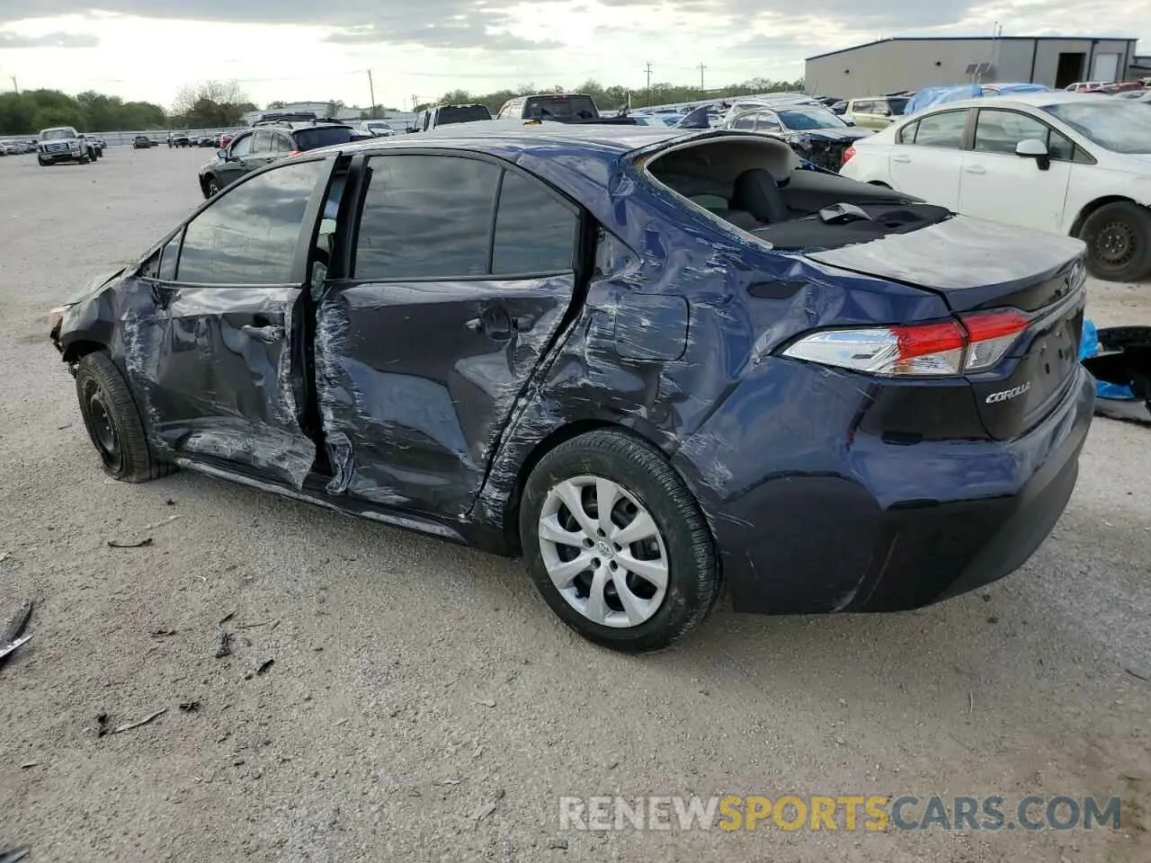 2 Photograph of a damaged car 5YFB4MDE3PP071459 TOYOTA COROLLA 2023