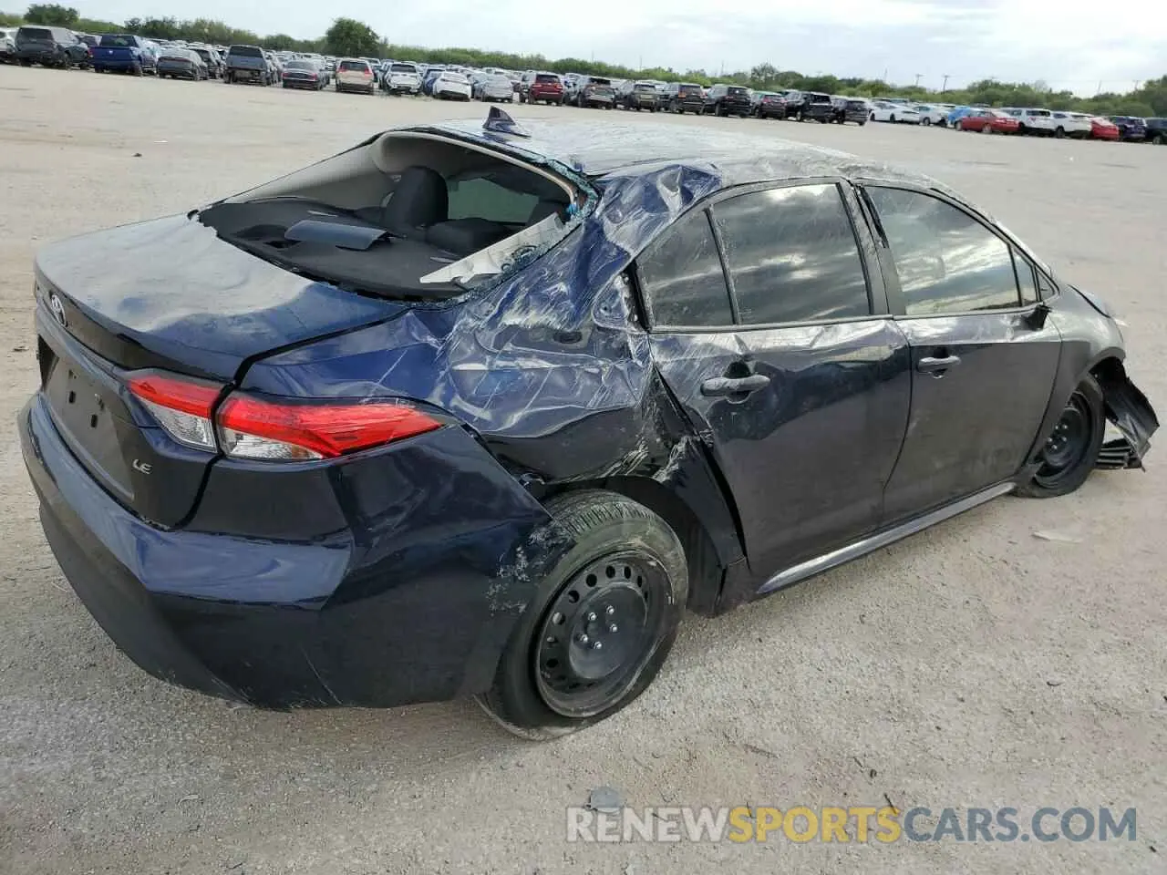 3 Photograph of a damaged car 5YFB4MDE3PP071459 TOYOTA COROLLA 2023