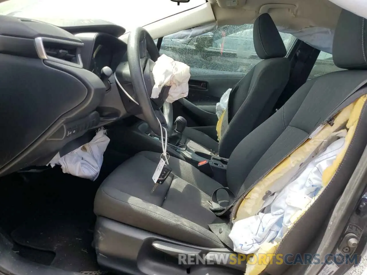 7 Photograph of a damaged car 5YFB4MDE3PP071459 TOYOTA COROLLA 2023
