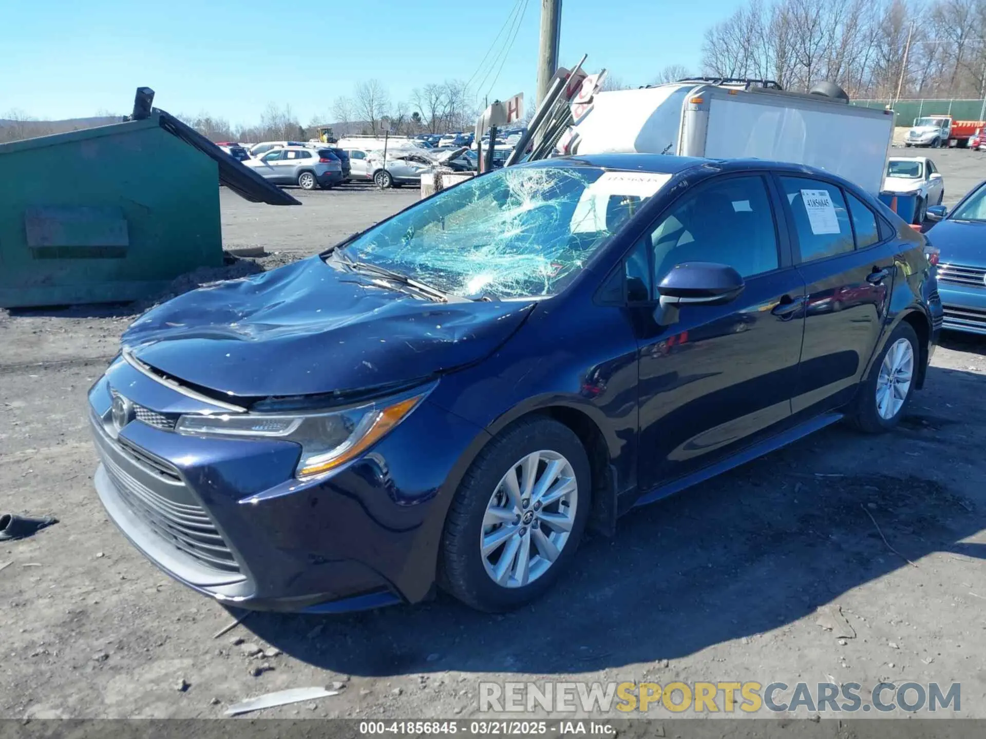 2 Photograph of a damaged car 5YFB4MDE3PP072482 TOYOTA COROLLA 2023