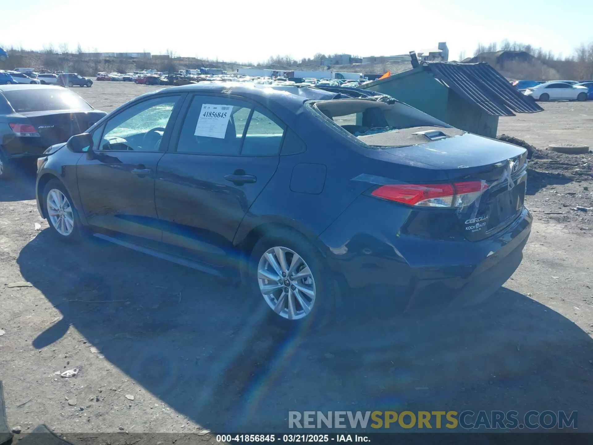 3 Photograph of a damaged car 5YFB4MDE3PP072482 TOYOTA COROLLA 2023