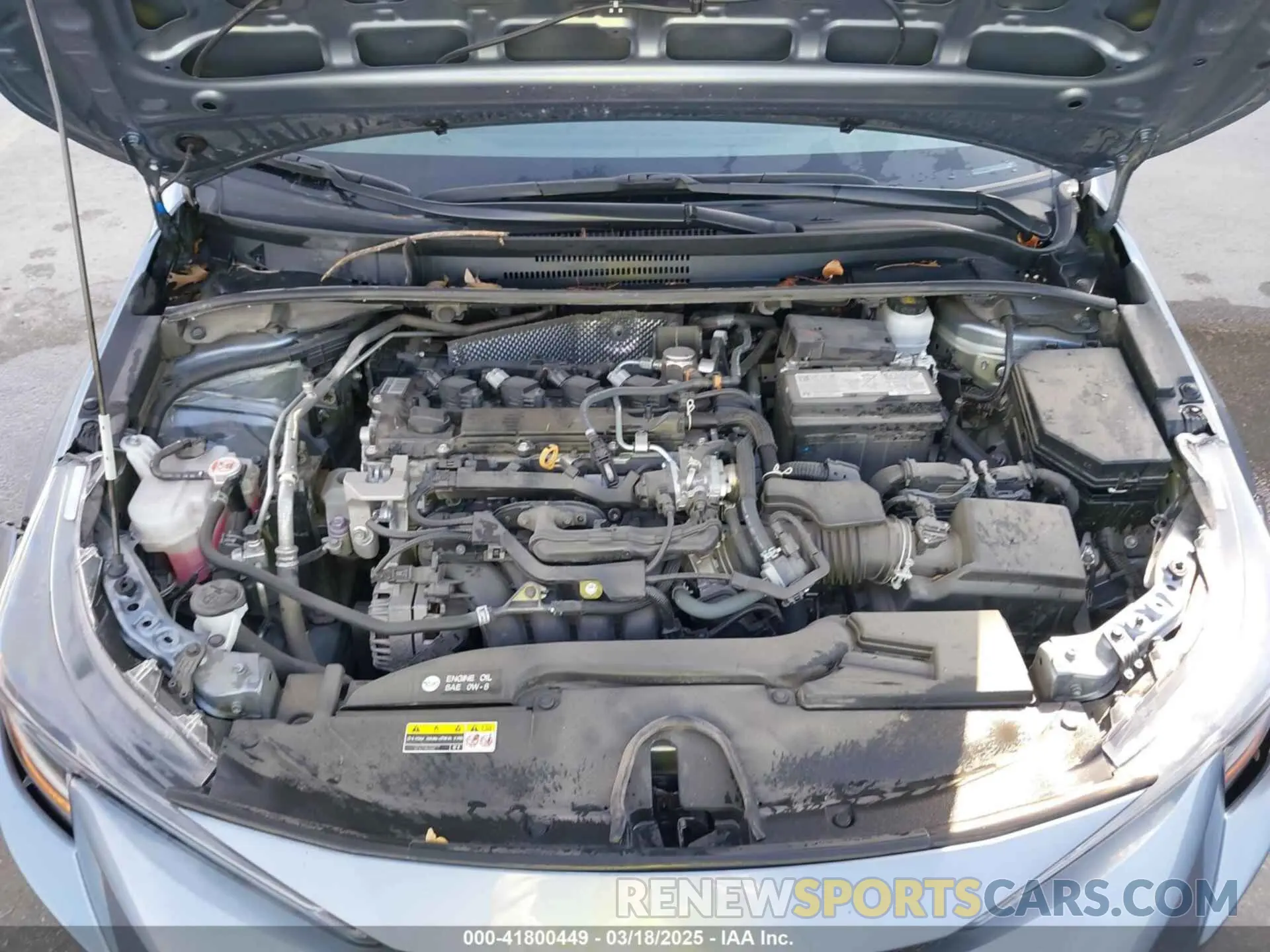 10 Photograph of a damaged car 5YFB4MDE3PP076144 TOYOTA COROLLA 2023