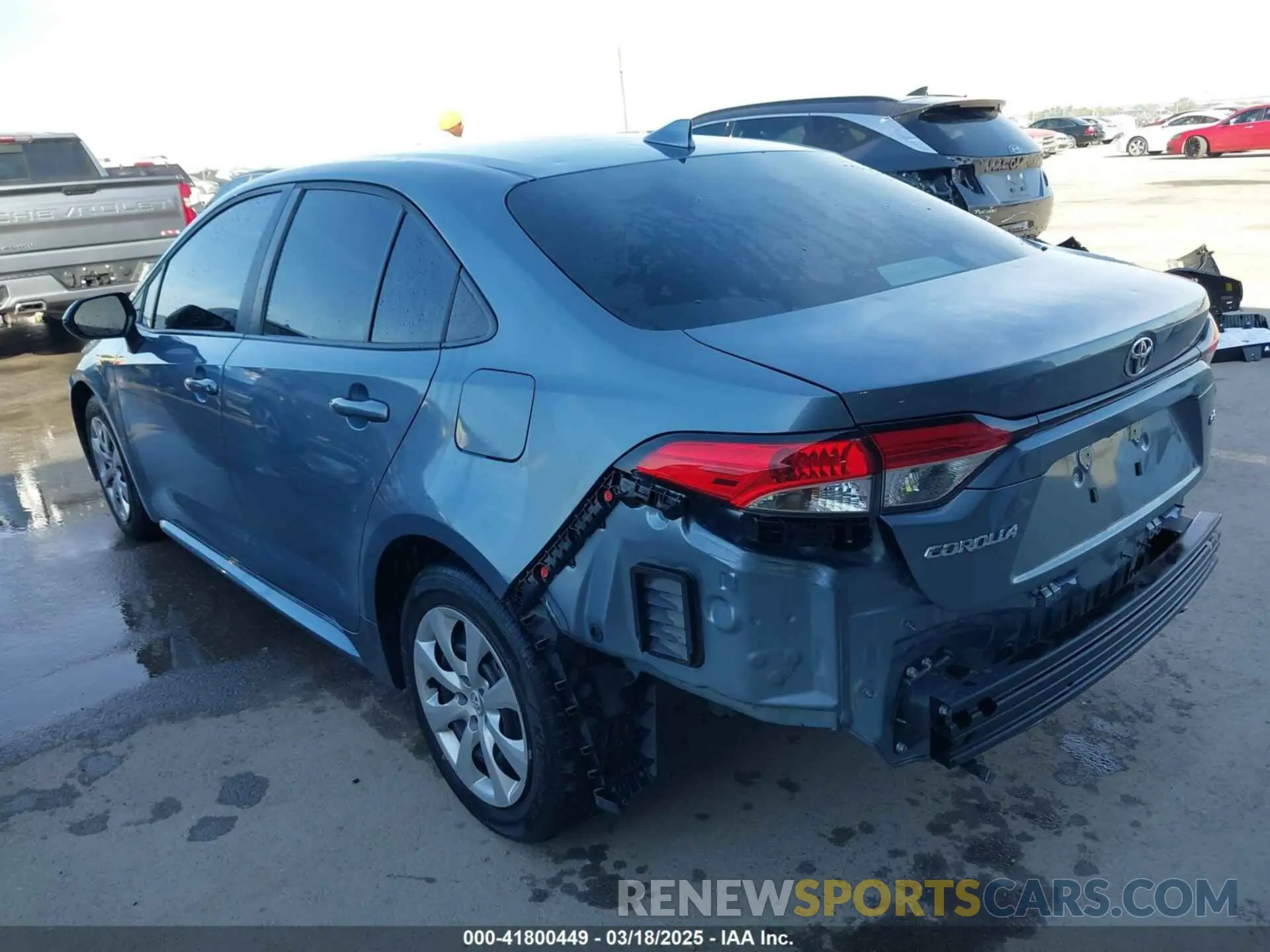 3 Photograph of a damaged car 5YFB4MDE3PP076144 TOYOTA COROLLA 2023