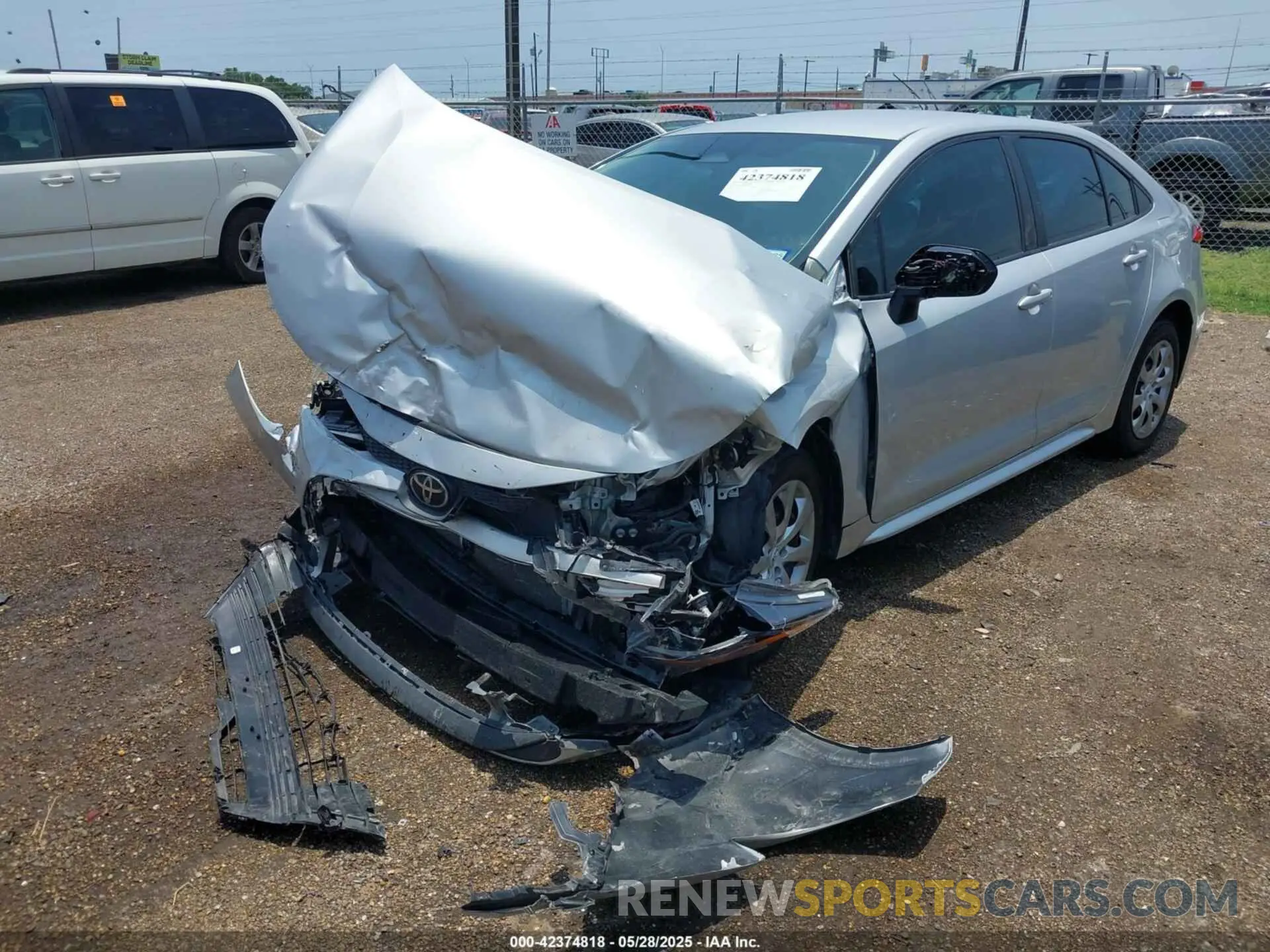 6 Photograph of a damaged car 5YFB4MDE3PP077892 TOYOTA COROLLA 2023