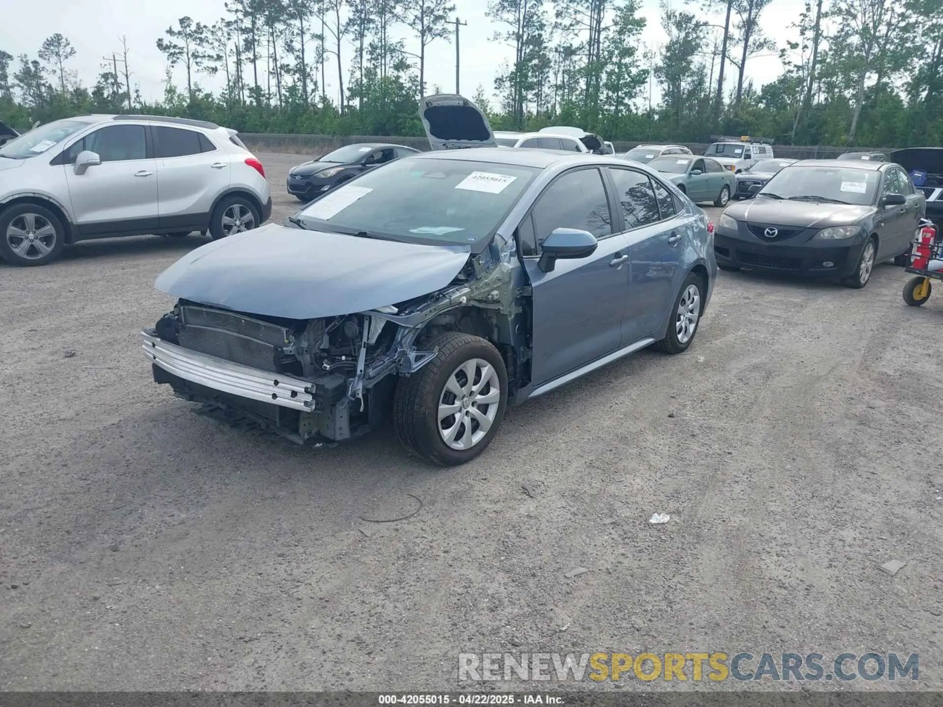 2 Photograph of a damaged car 5YFB4MDE3PP079691 TOYOTA COROLLA 2023
