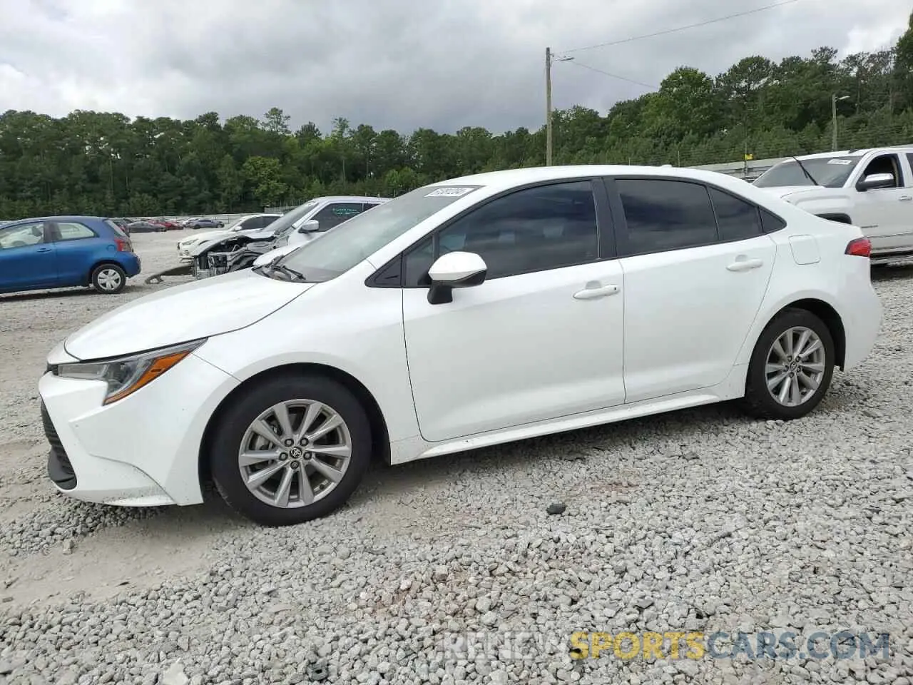 1 Photograph of a damaged car 5YFB4MDE4PP006863 TOYOTA COROLLA 2023