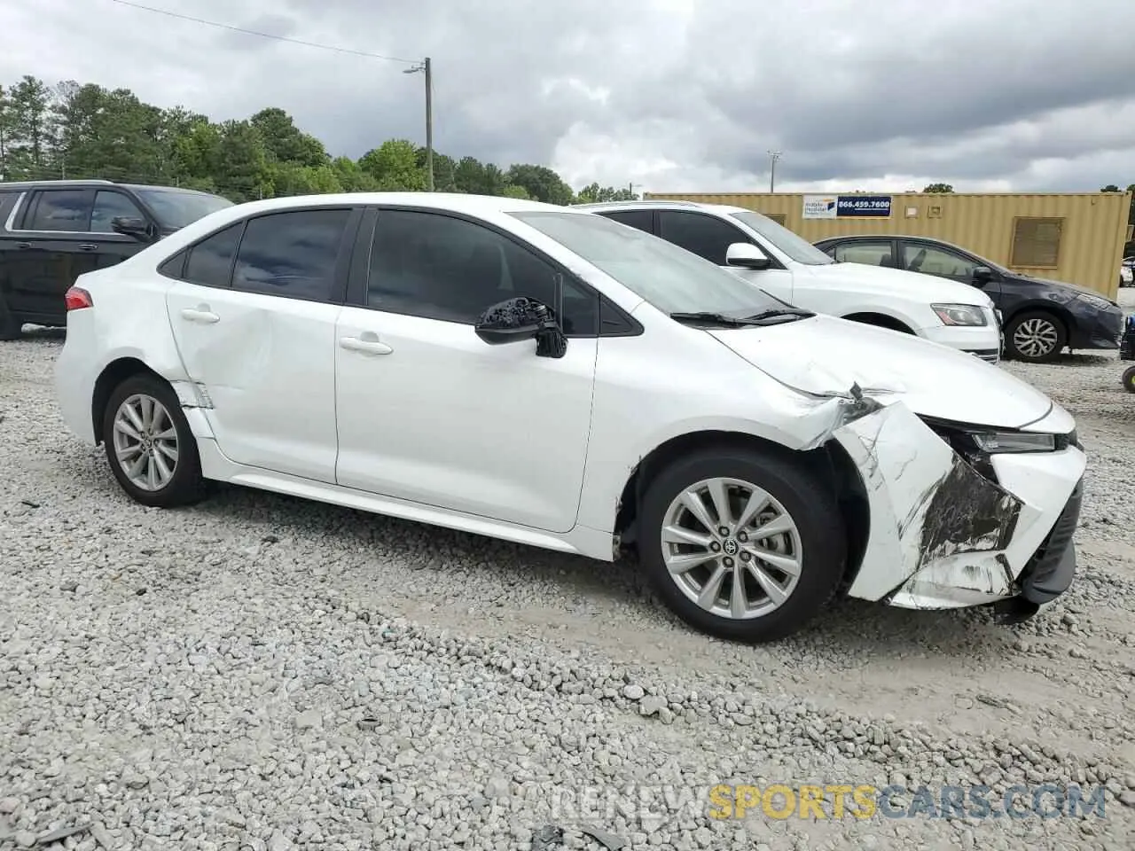 4 Photograph of a damaged car 5YFB4MDE4PP006863 TOYOTA COROLLA 2023