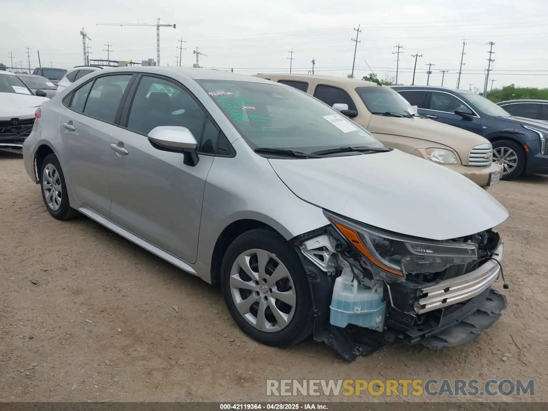 1 Photograph of a damaged car 5YFB4MDE4PP006958 TOYOTA COROLLA 2023