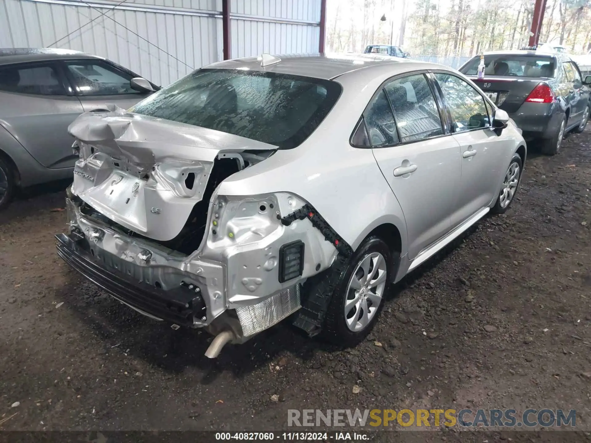 4 Photograph of a damaged car 5YFB4MDE4PP010380 TOYOTA COROLLA 2023