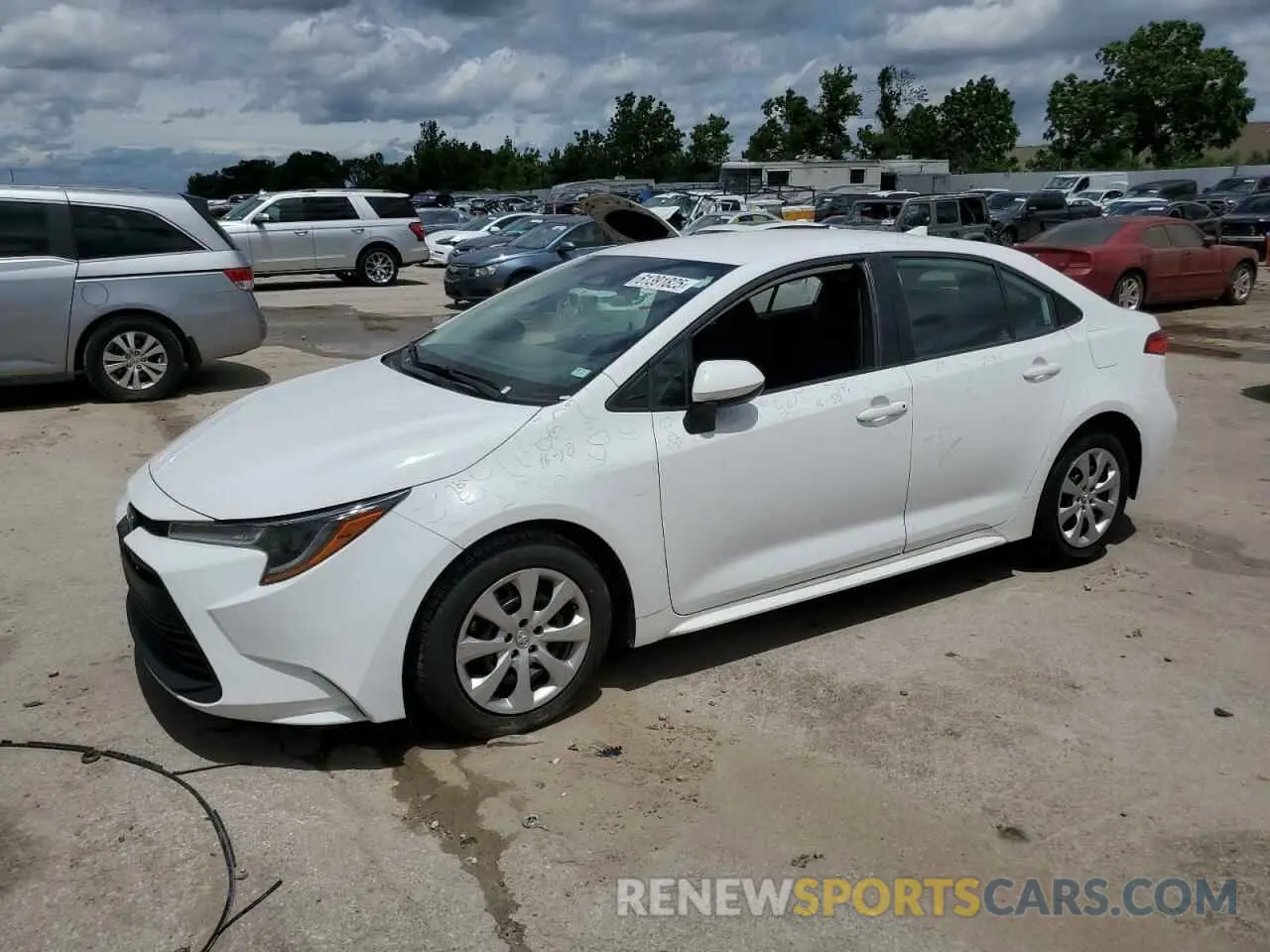 1 Photograph of a damaged car 5YFB4MDE4PP013358 TOYOTA COROLLA 2023