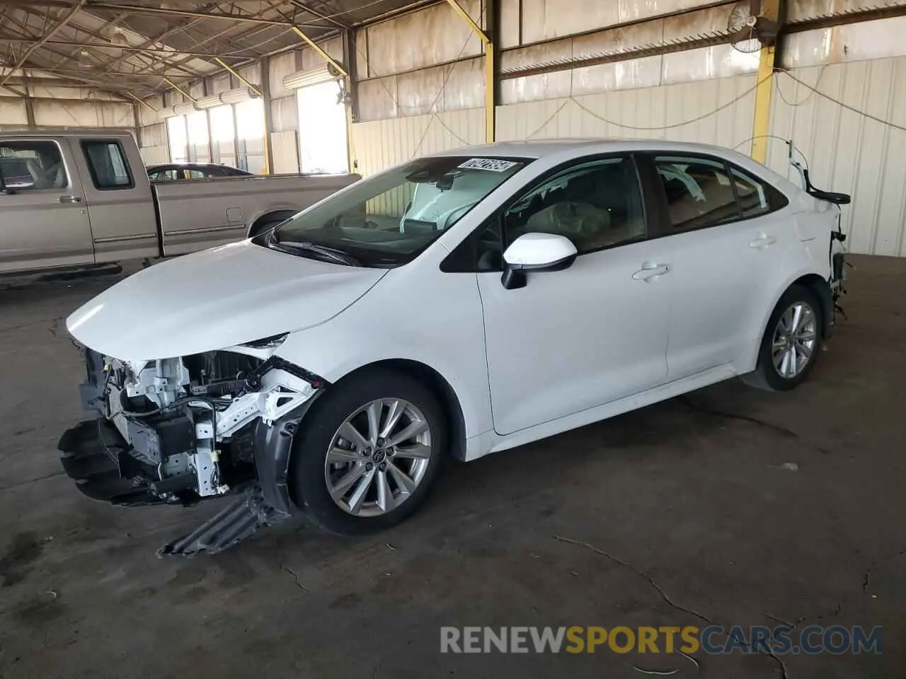 1 Photograph of a damaged car 5YFB4MDE4PP017295 TOYOTA COROLLA 2023