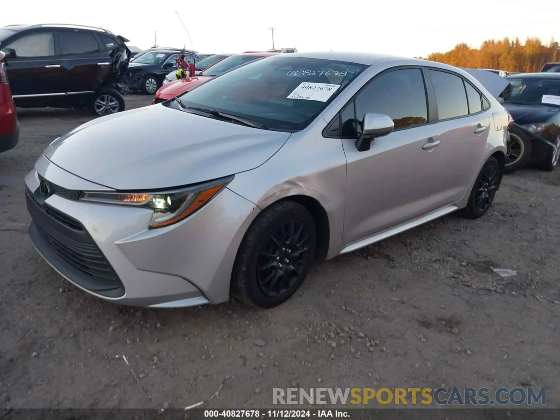 2 Photograph of a damaged car 5YFB4MDE4PP019189 TOYOTA COROLLA 2023