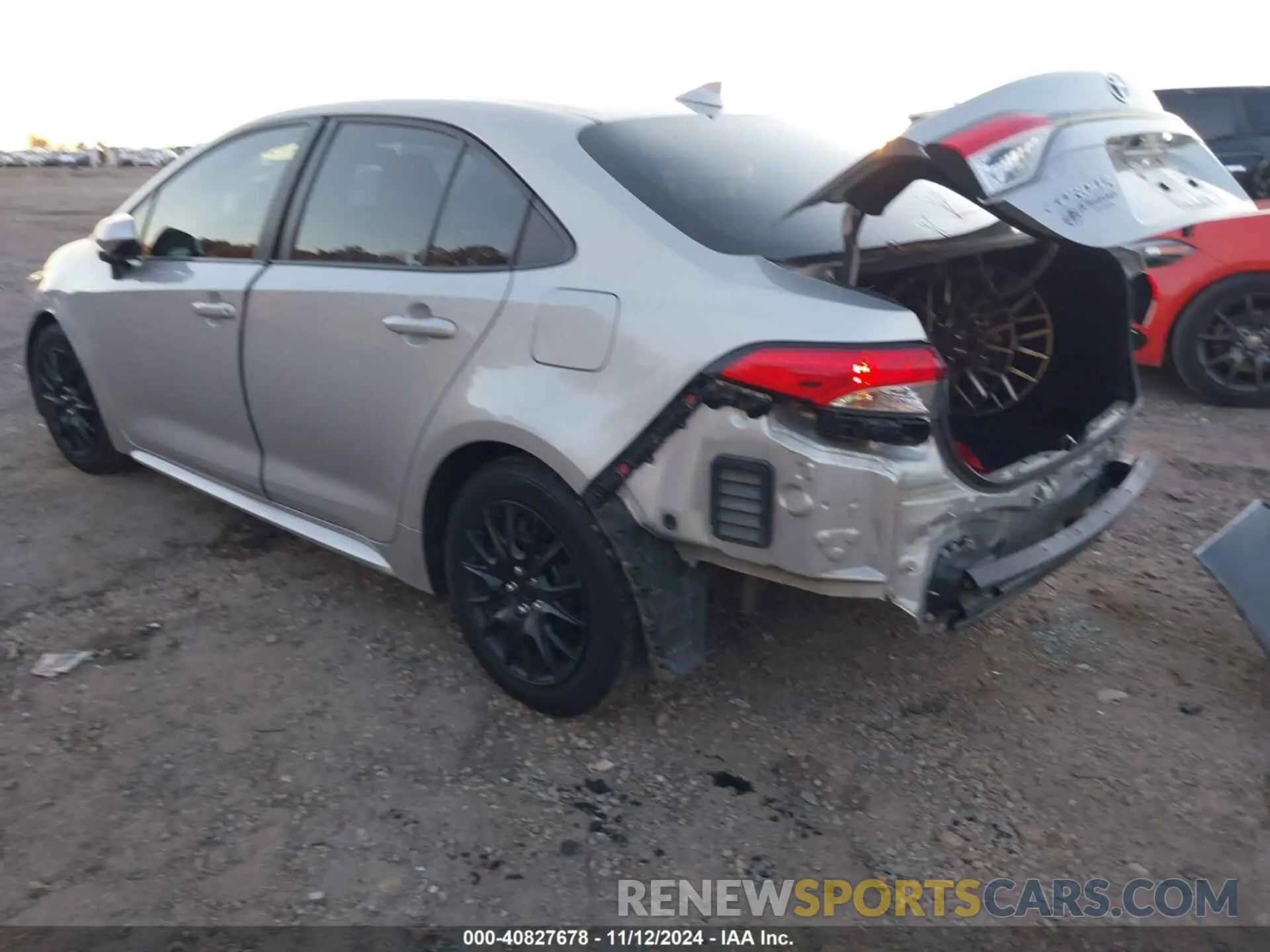 3 Photograph of a damaged car 5YFB4MDE4PP019189 TOYOTA COROLLA 2023